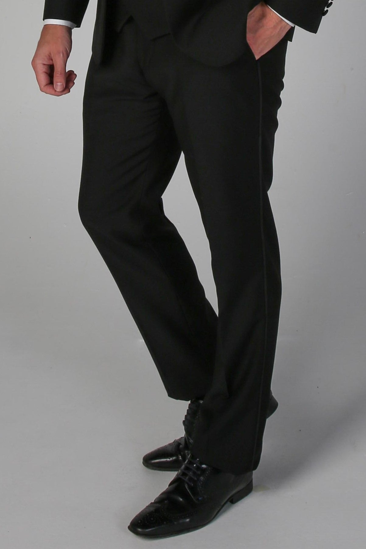 Men's Ford Black Trousers