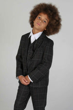 Device - Boy's Harvey Grey Three Piece Suit
