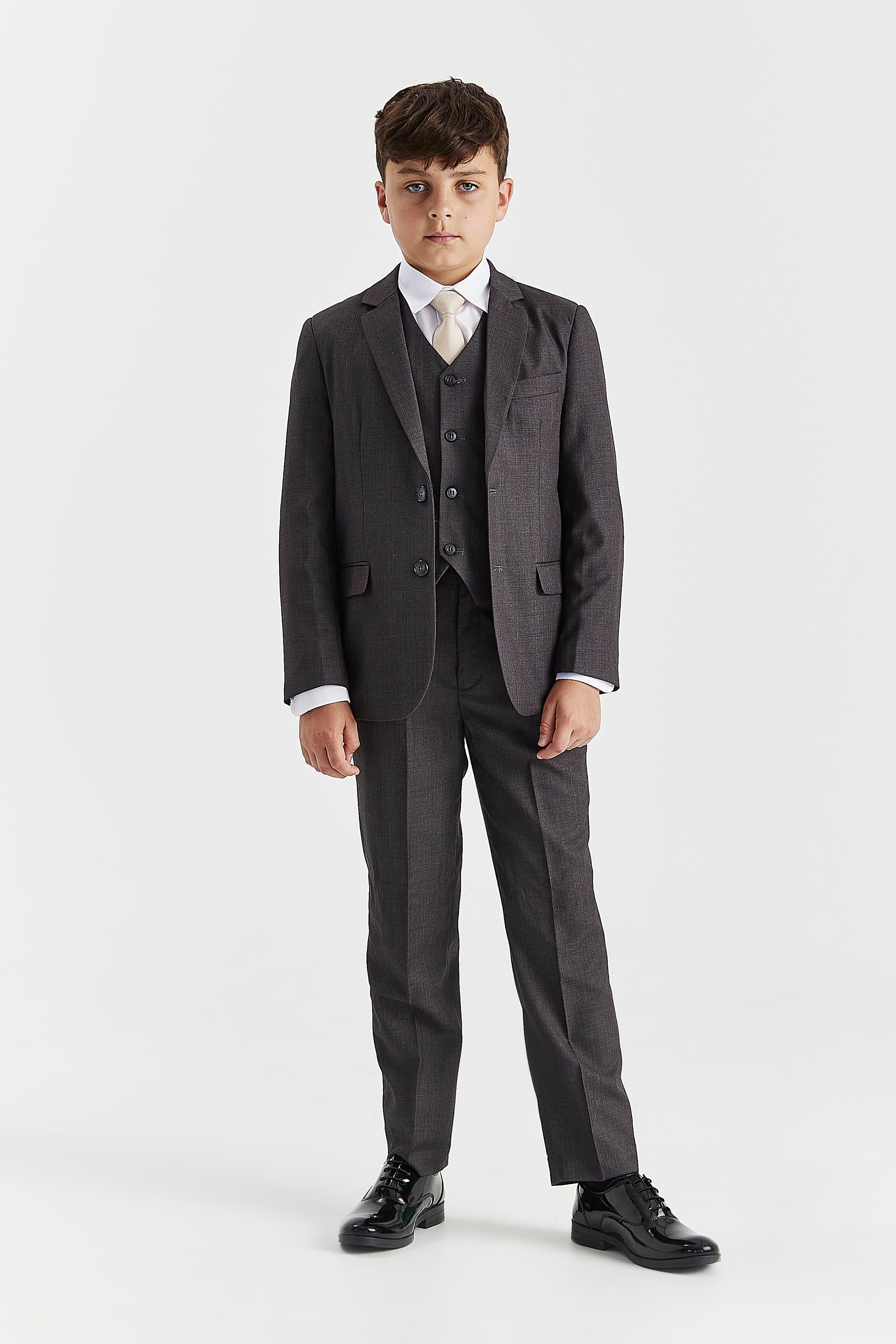 Charles Charcoal Father & Son Suit