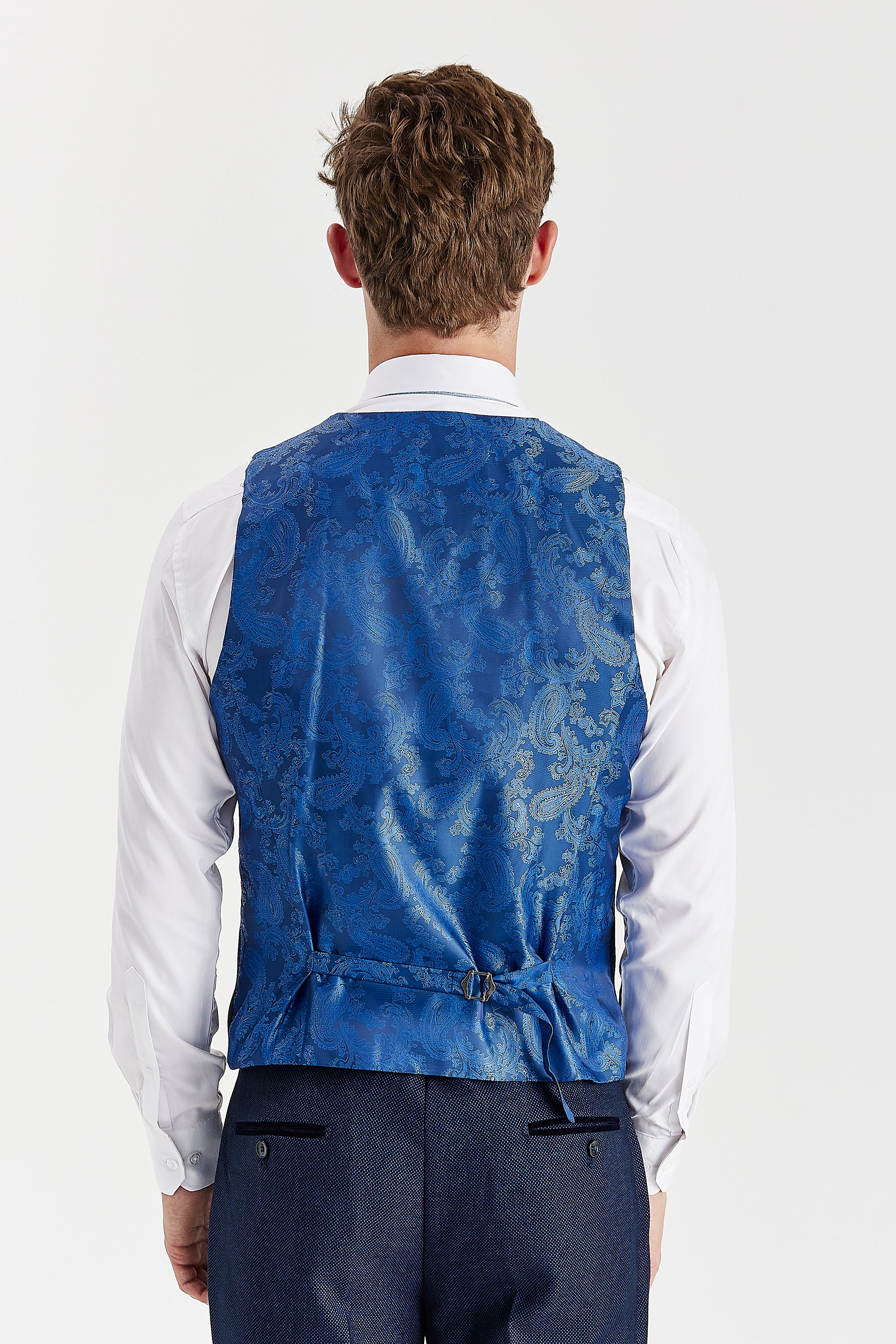 Arthur - Men's Navy Waistcoat