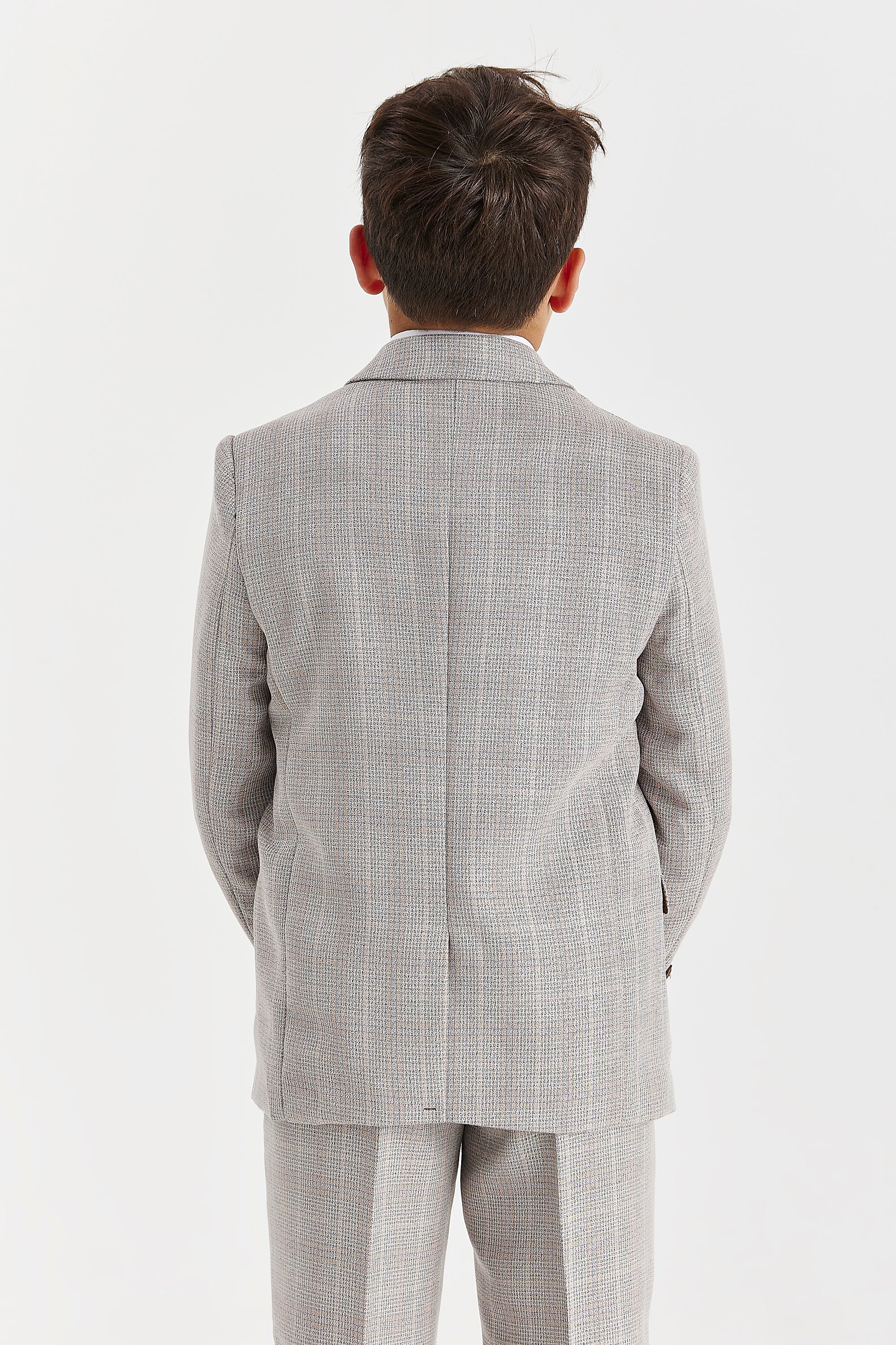 Leo Beige Father & Son Suit
