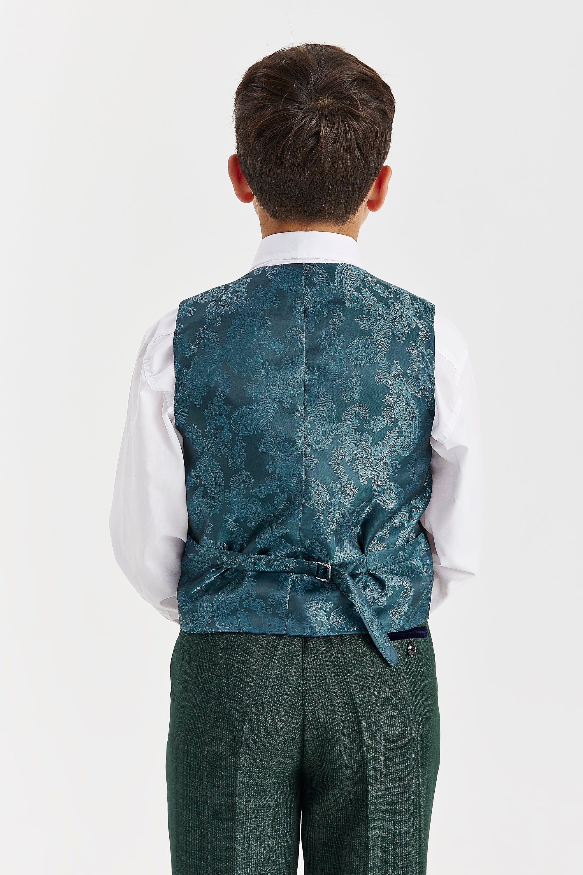 Device - Boy's Leo Green Three Piece Suit