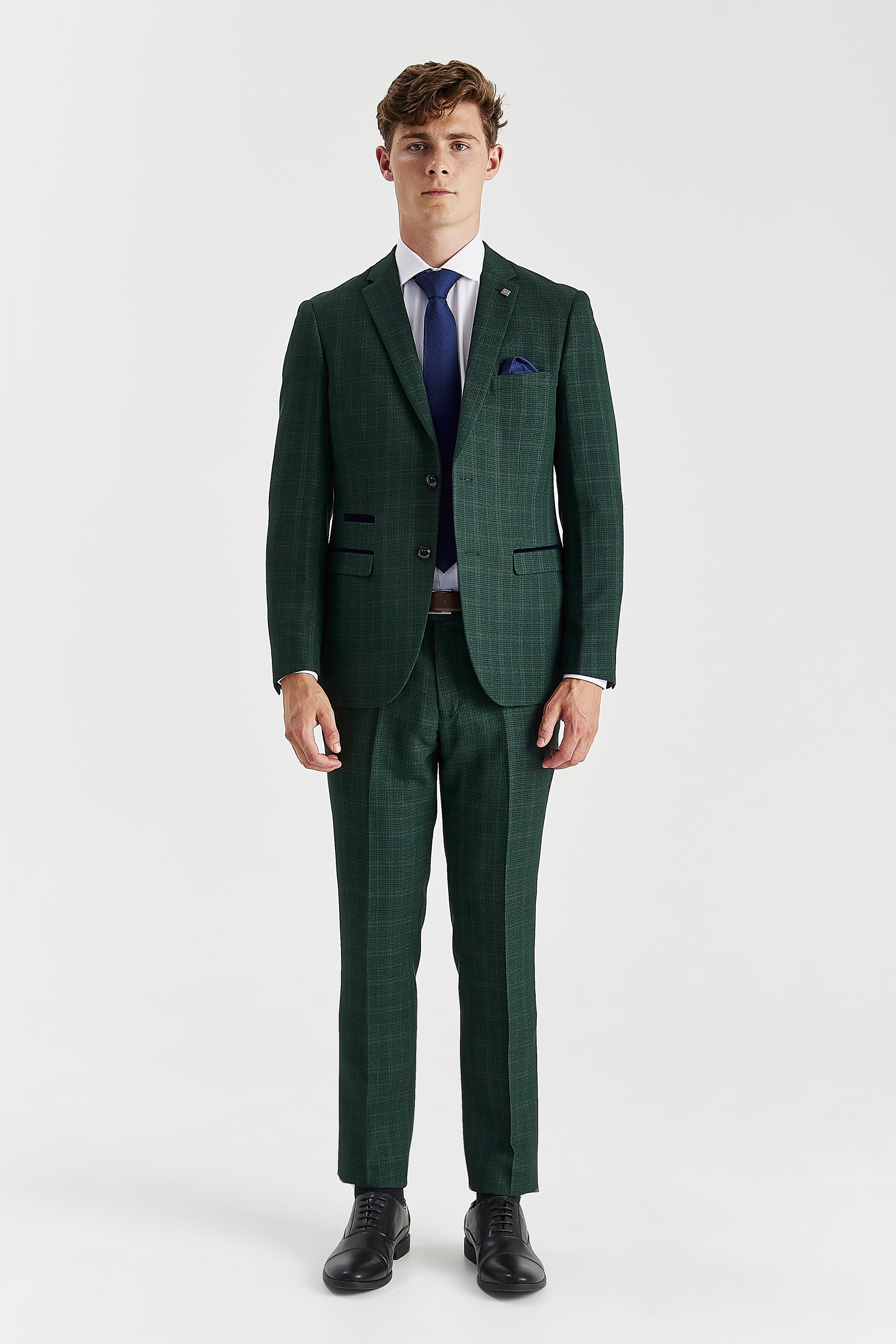 Leo Green Men's Two Piece Suit
