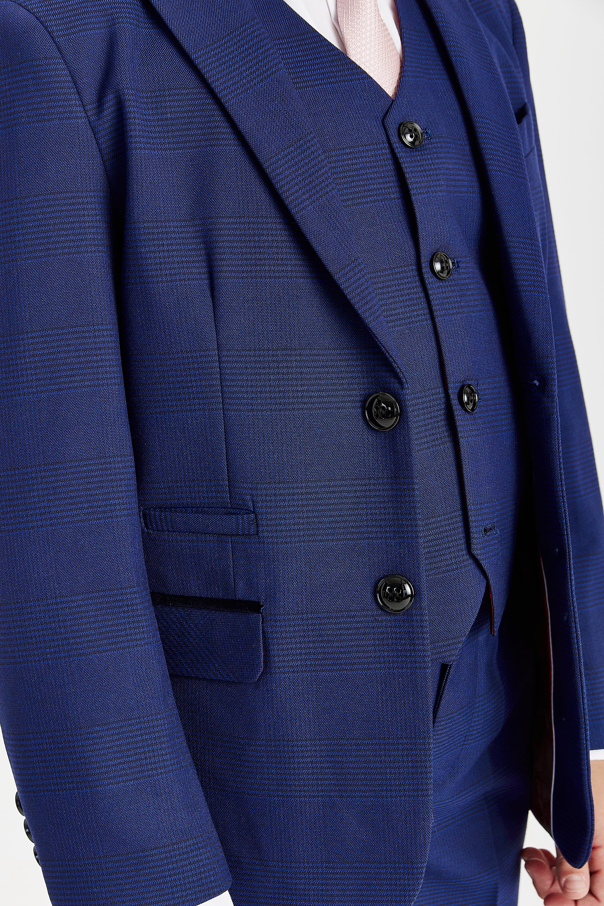 Device - Boy's Mark Blue Three Piece Suit