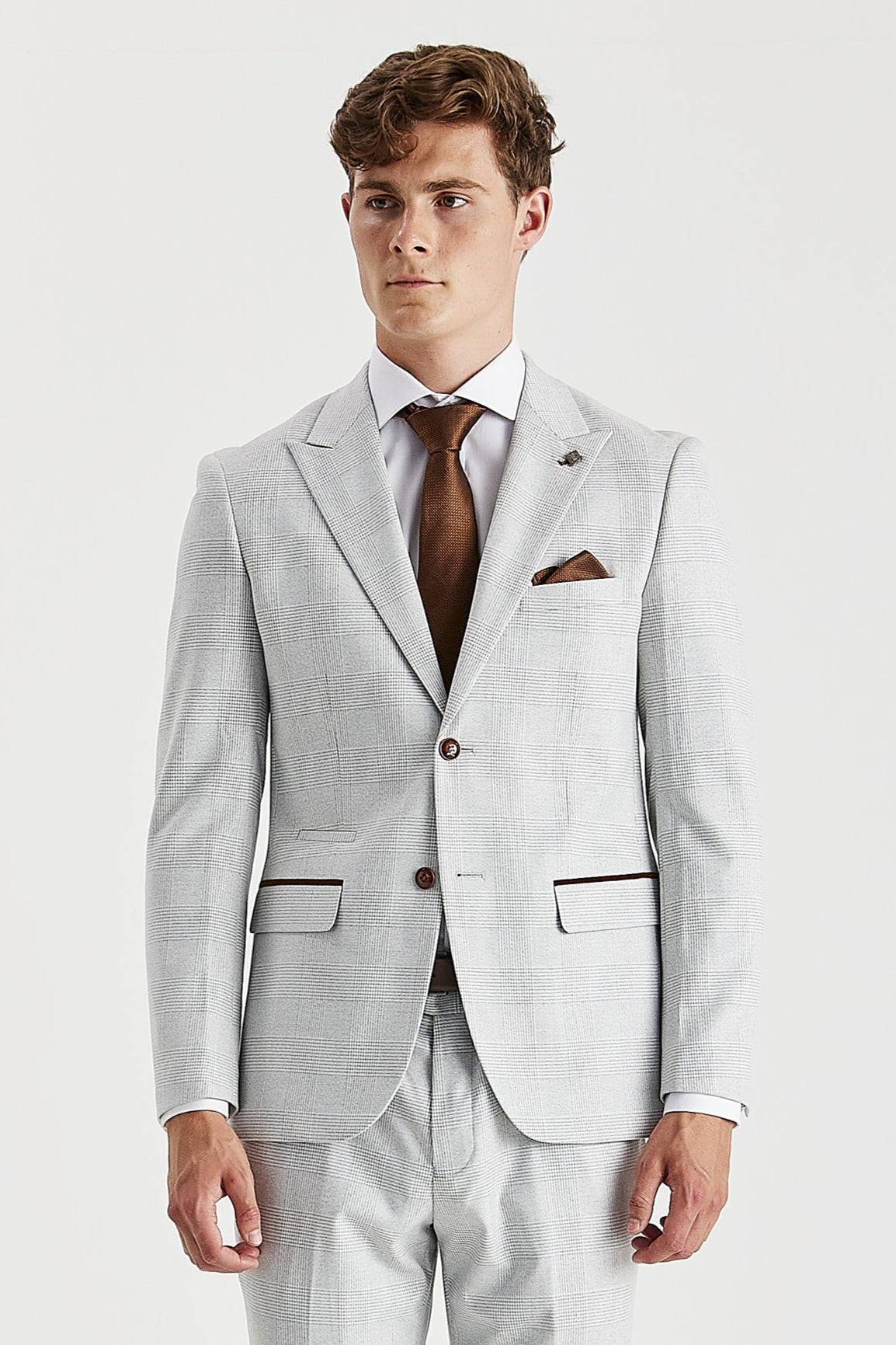 Mark - Men's Stone Check Blazer