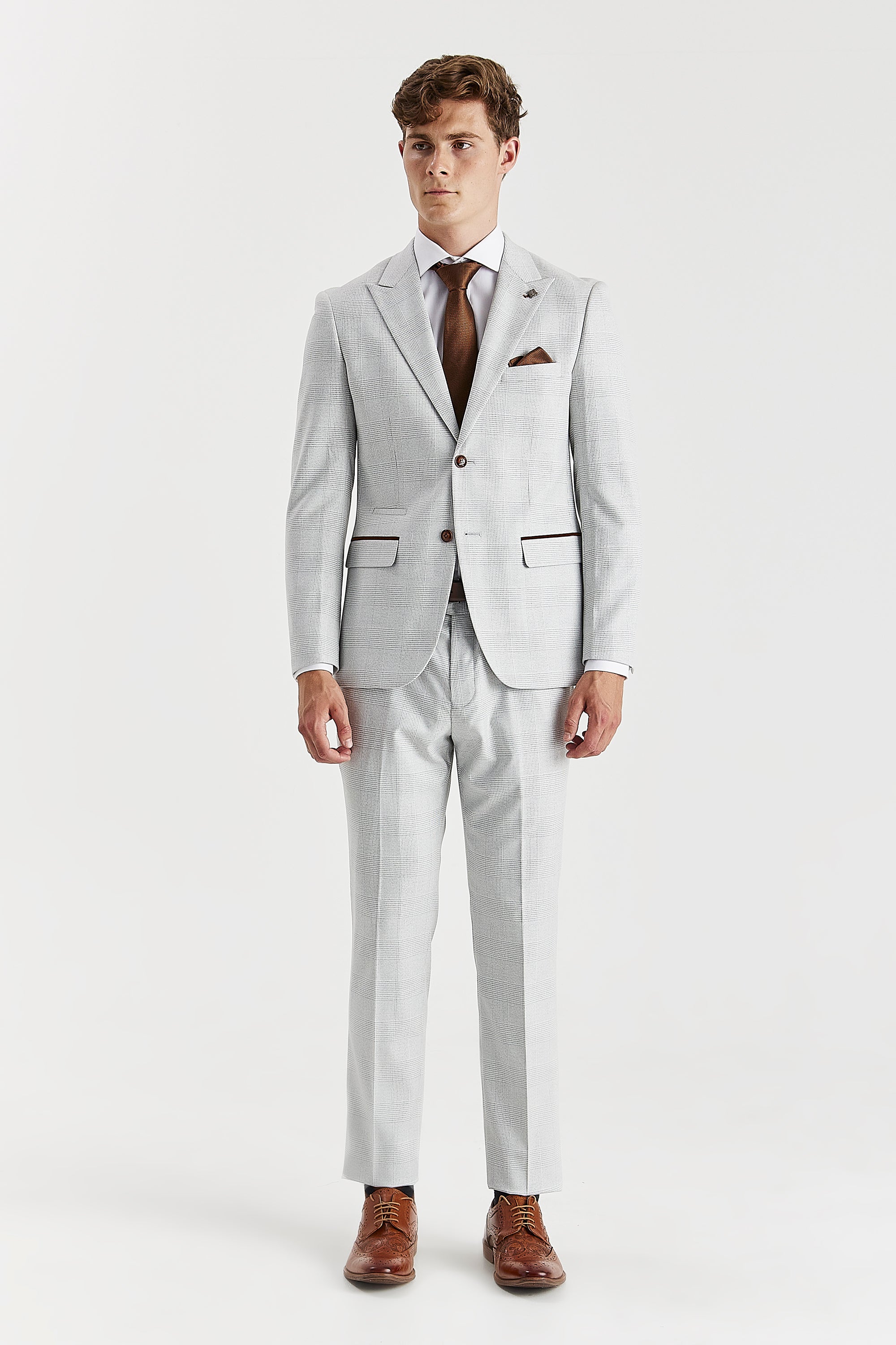 Mark - Men's Stone Check Blazer