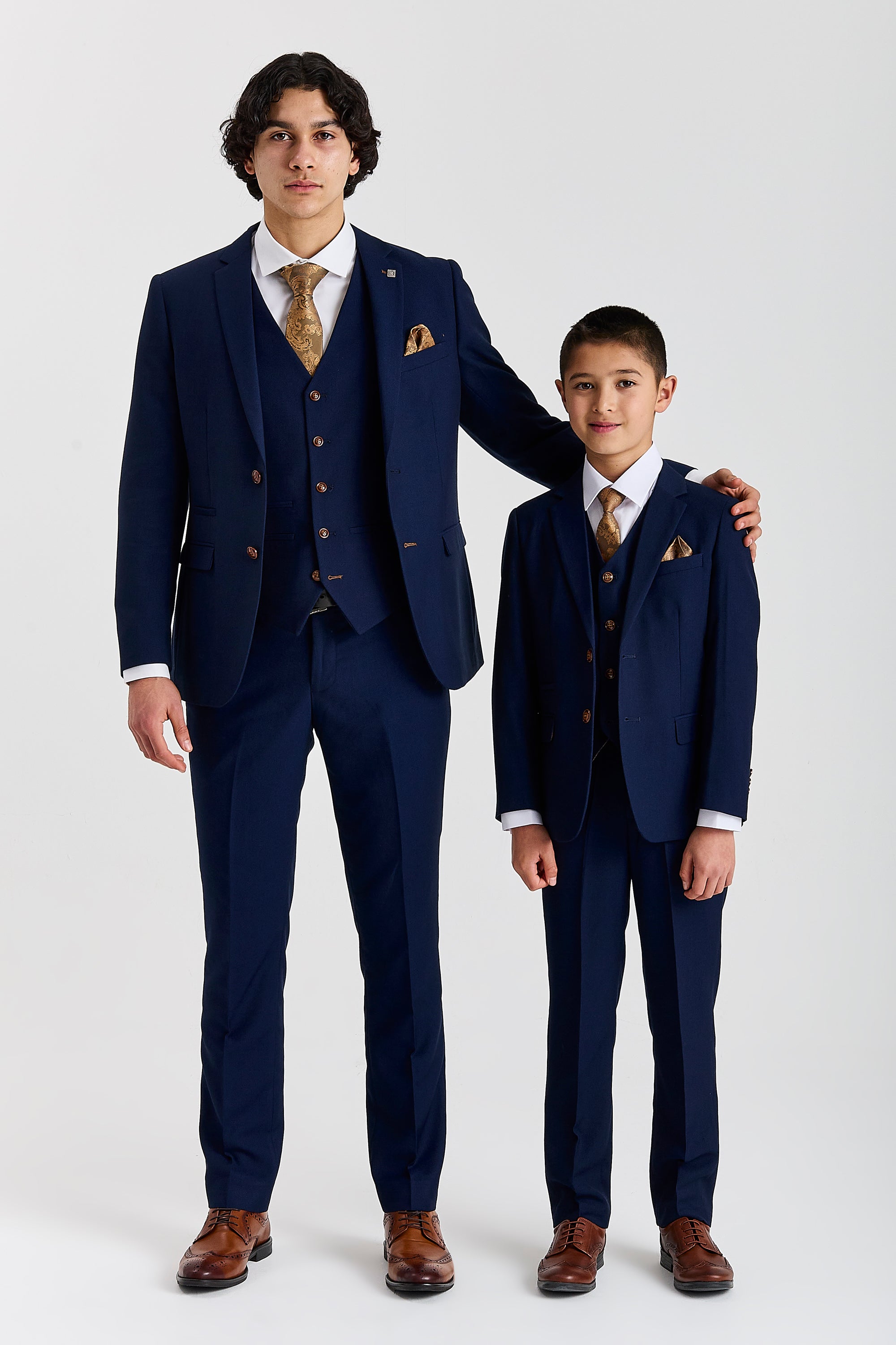 Mayfair Navy Father & Son Suit