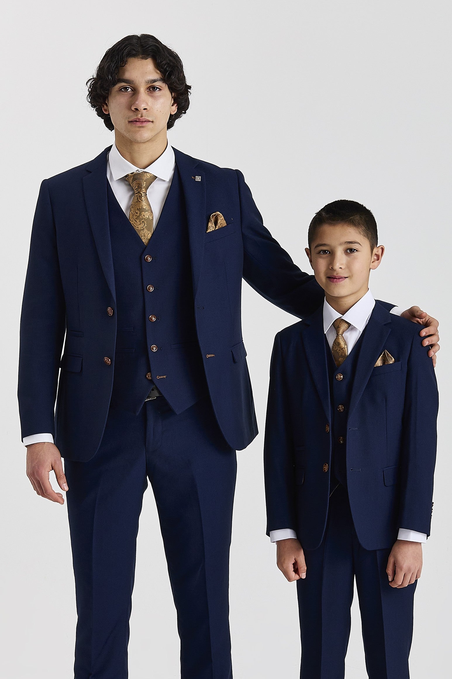 Mayfair Navy Father & Son Suit