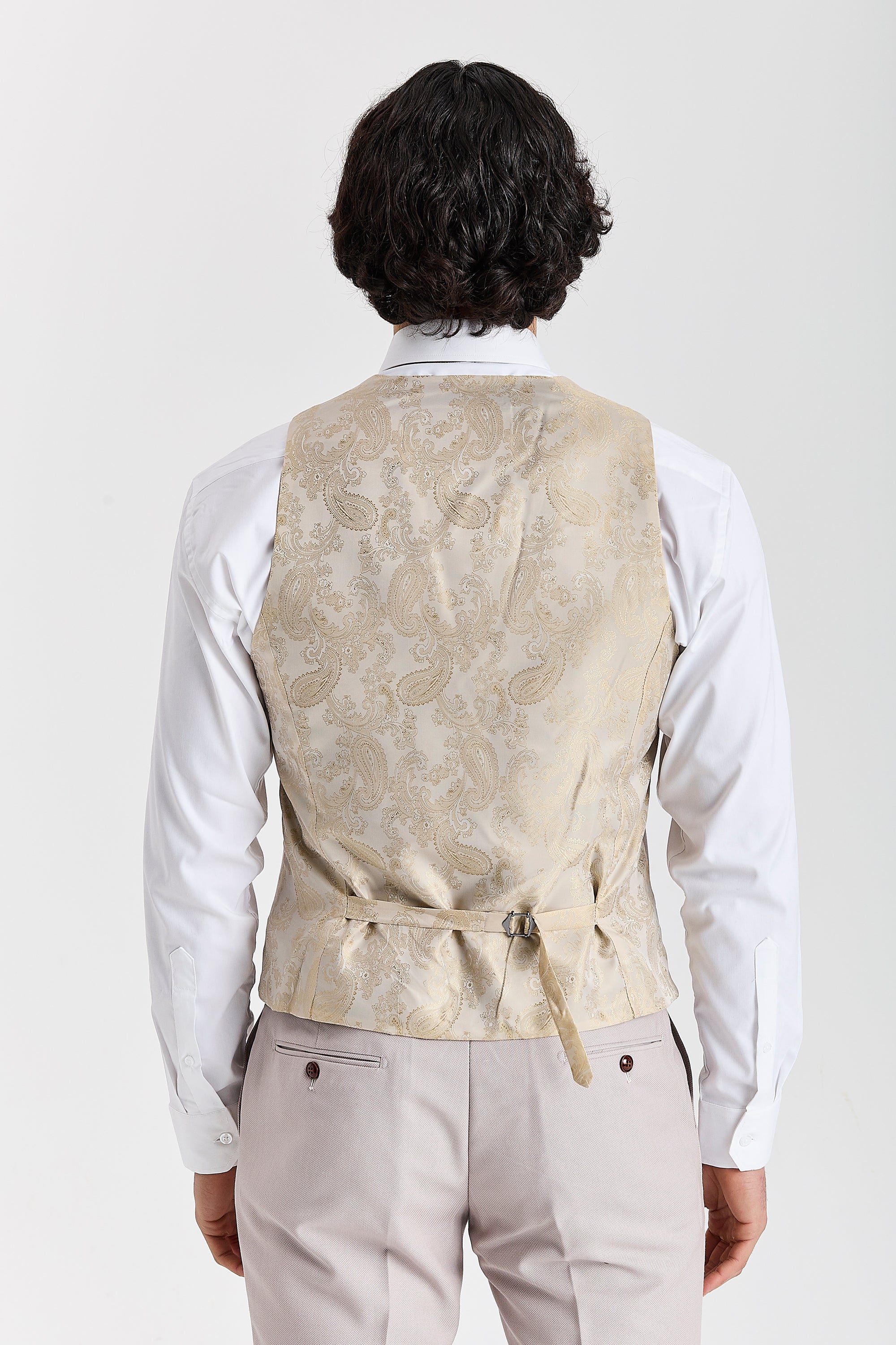 Mayfair - Men's Stone Textured Waistcoat