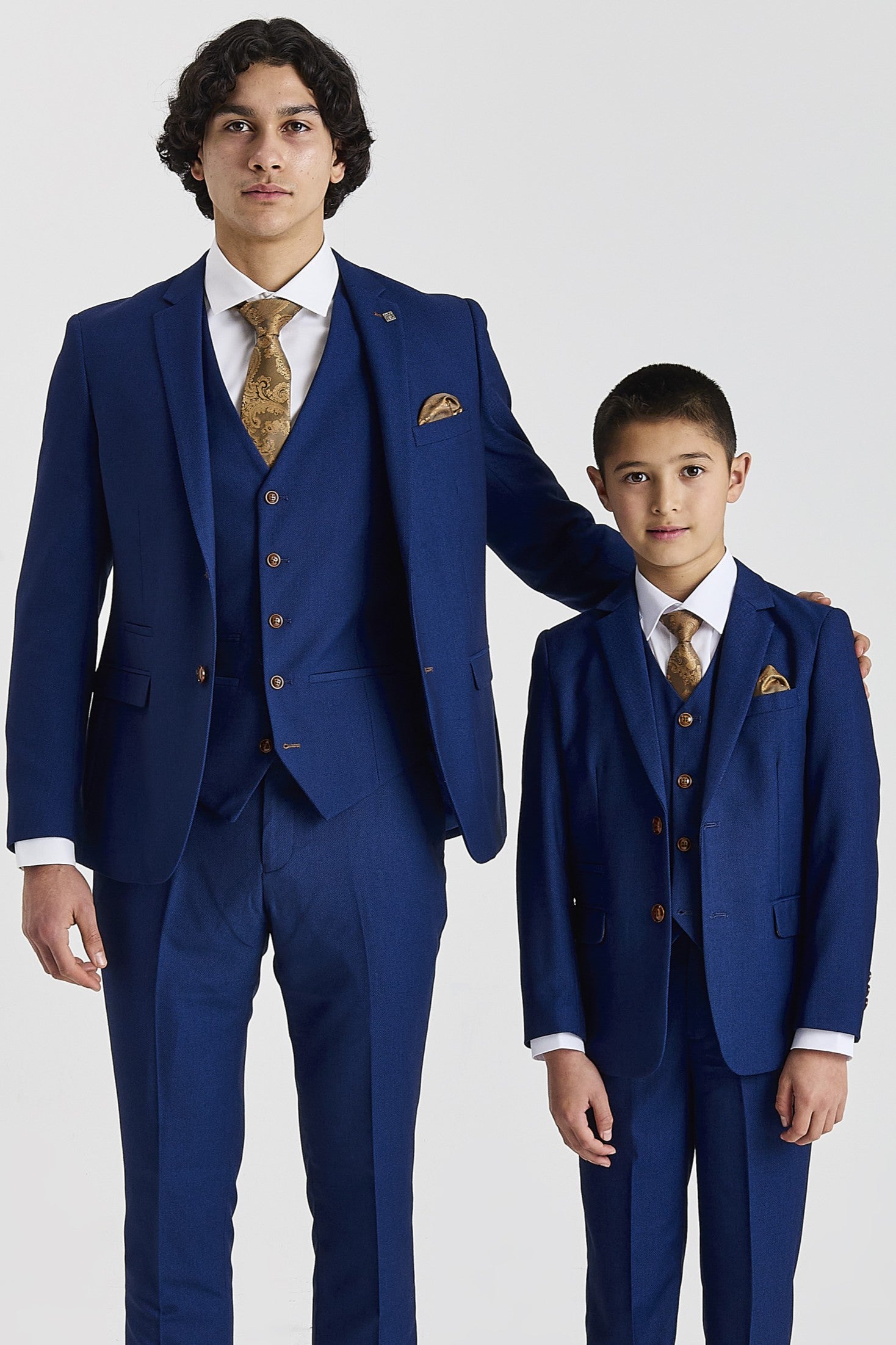 Mayfair Blue Father & Son Suit
