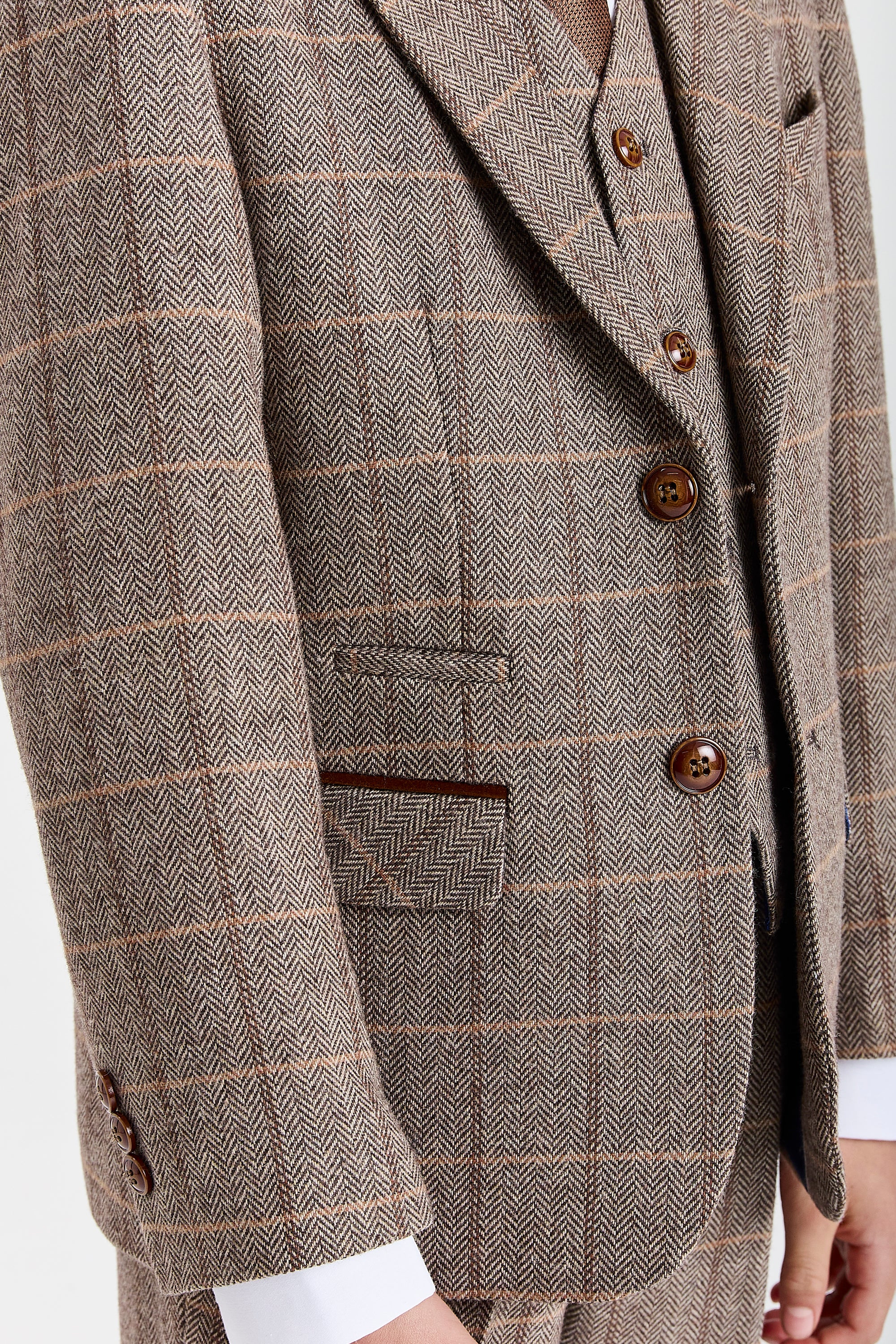 Device - Boy's Harris Brown Three Piece Suit