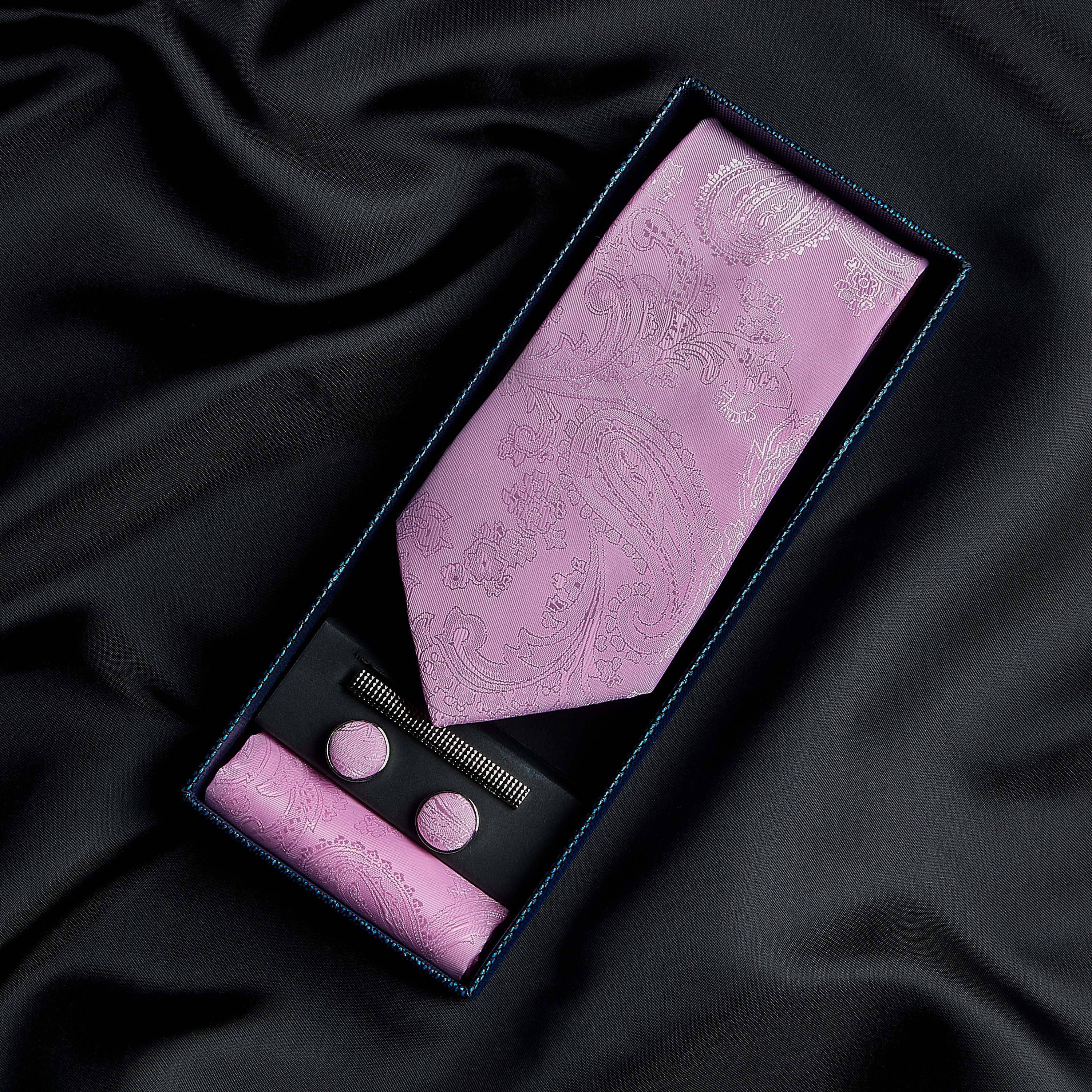 Paul Andrew - Pink Paisley Tie Set