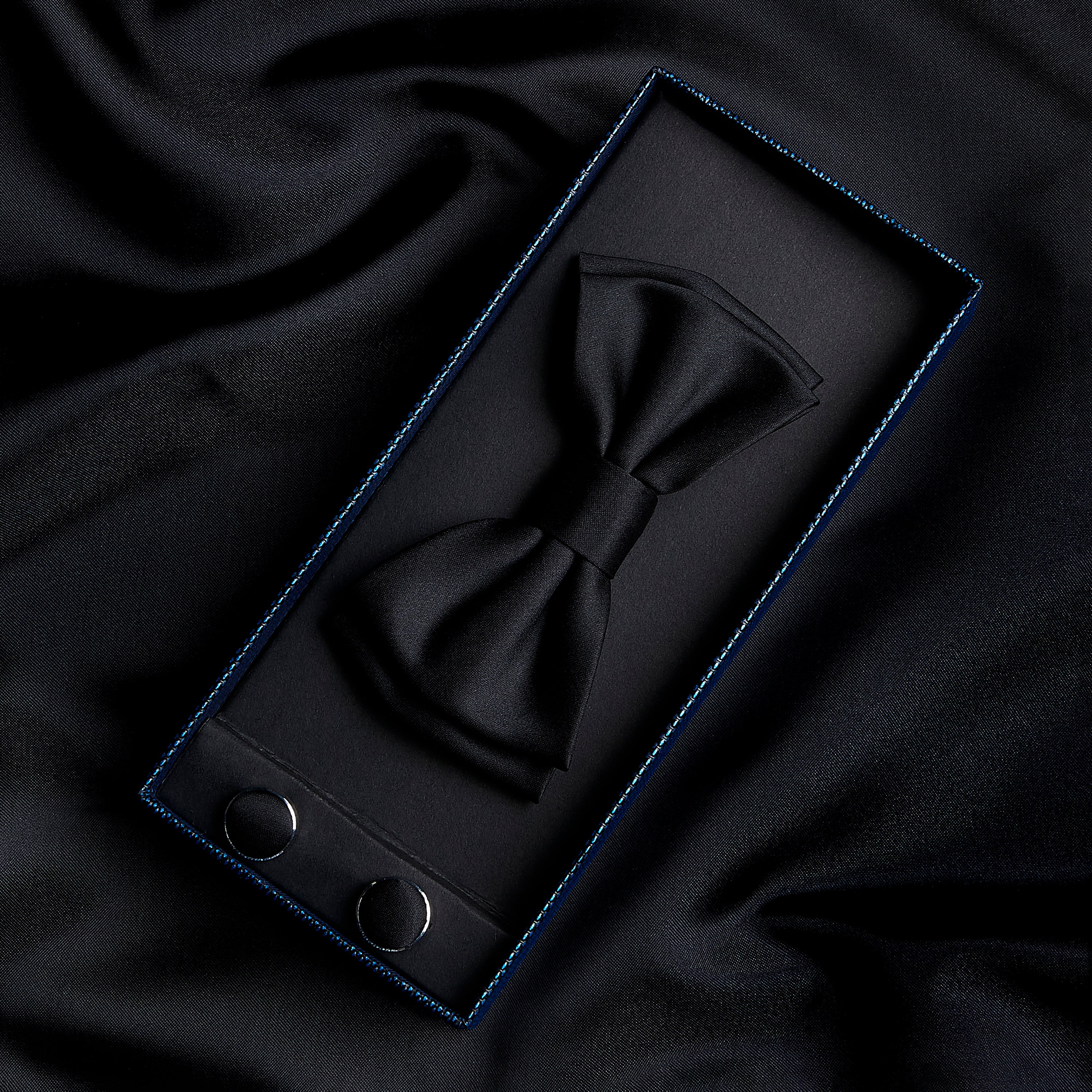 Paul Andrew - Black Bow Tie Set