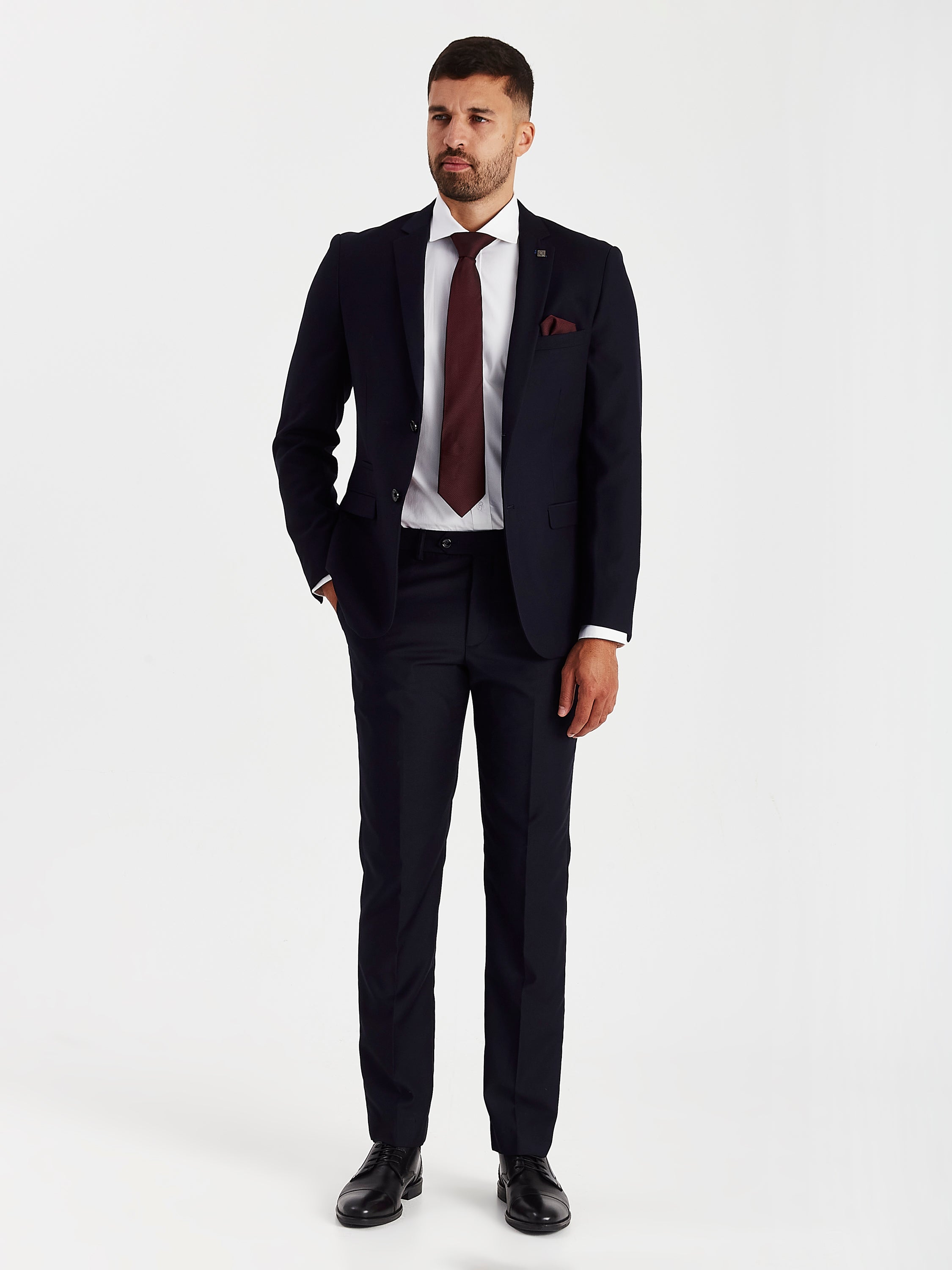 Parker Navy Men's Two Piece Suit