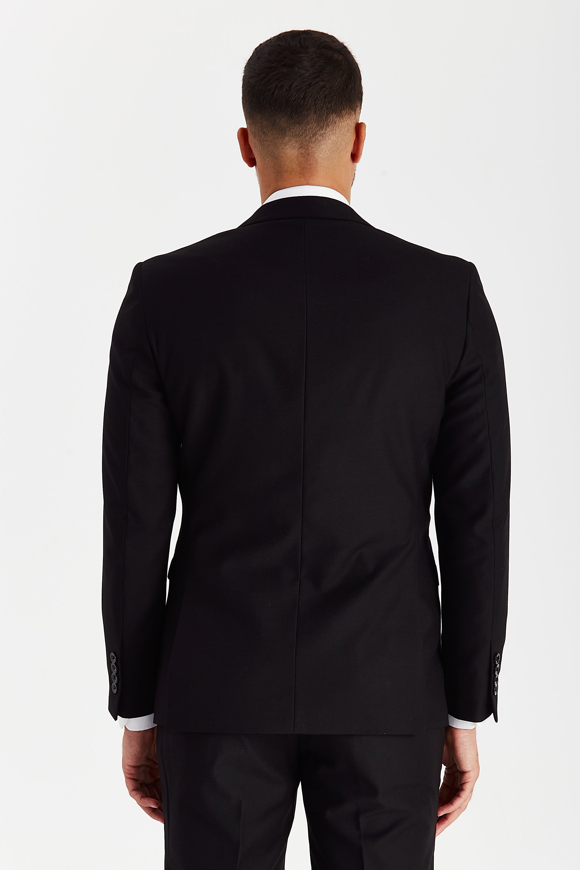 Parker Black Three Piece Suit