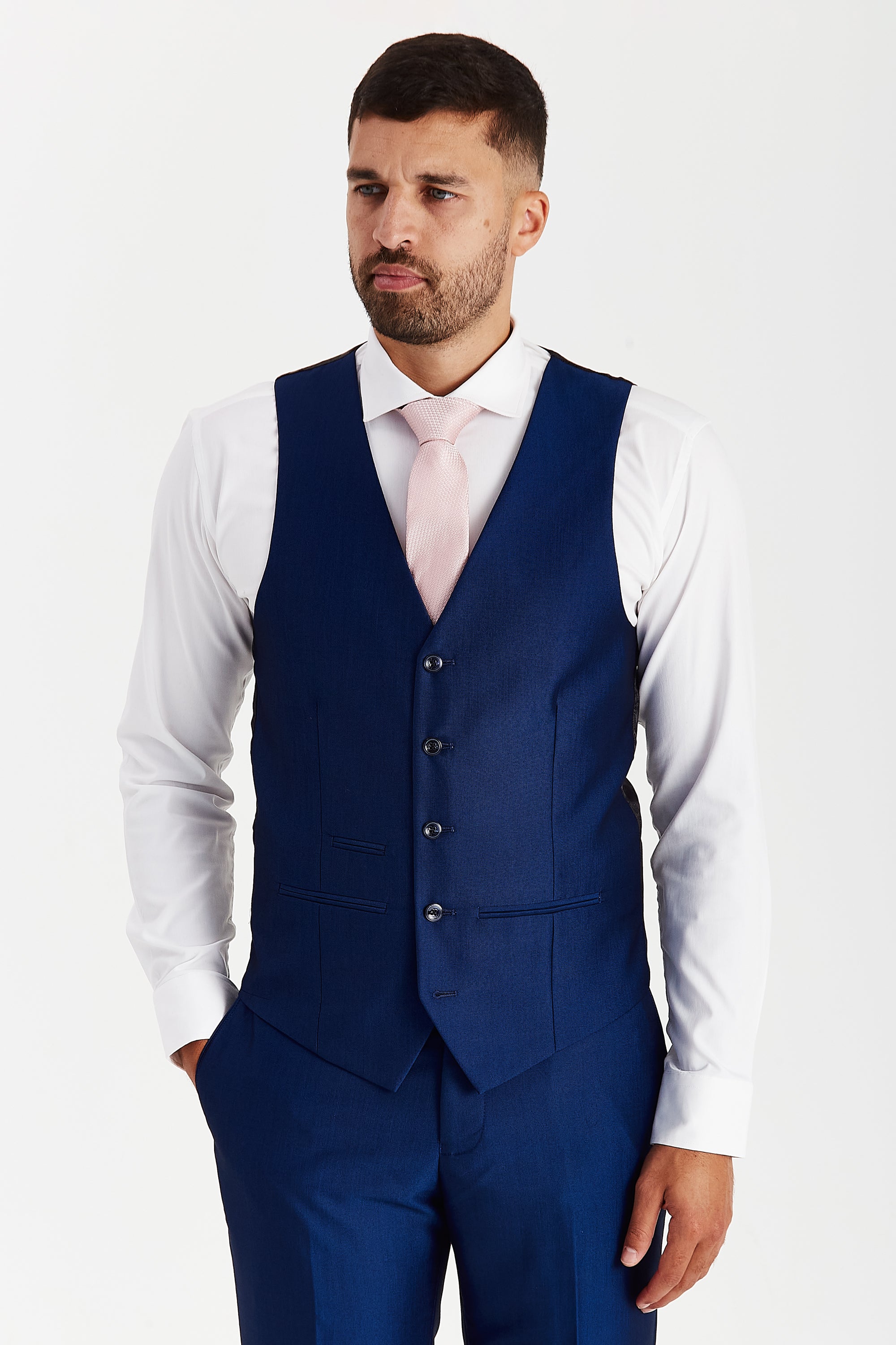 Kingsley Blue Three Piece Suit