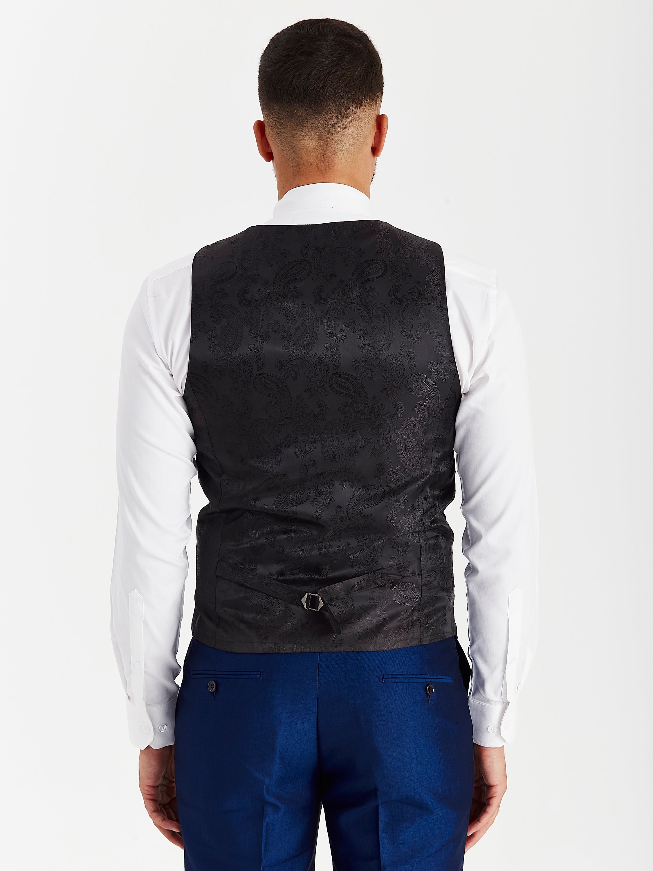 Kingsley - Men's Blue Waistcoat