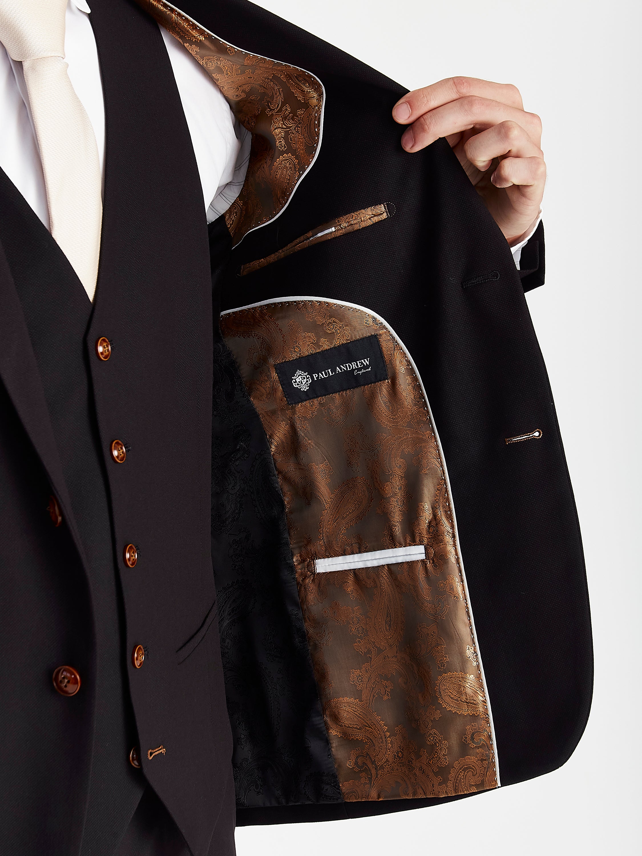 Mayfair - Men's Black Textured Blazer