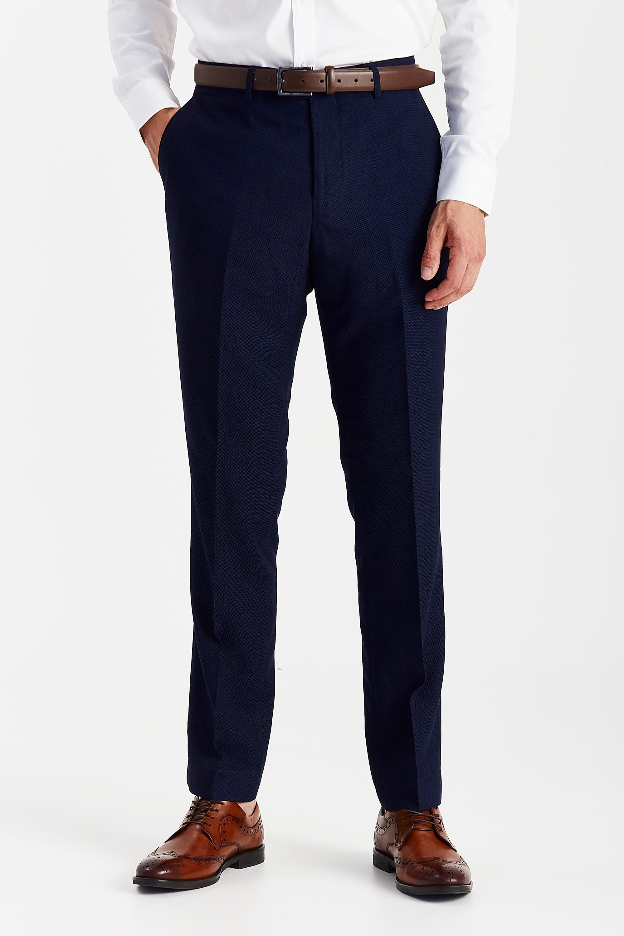 Men's Mayfair Navy Trousers