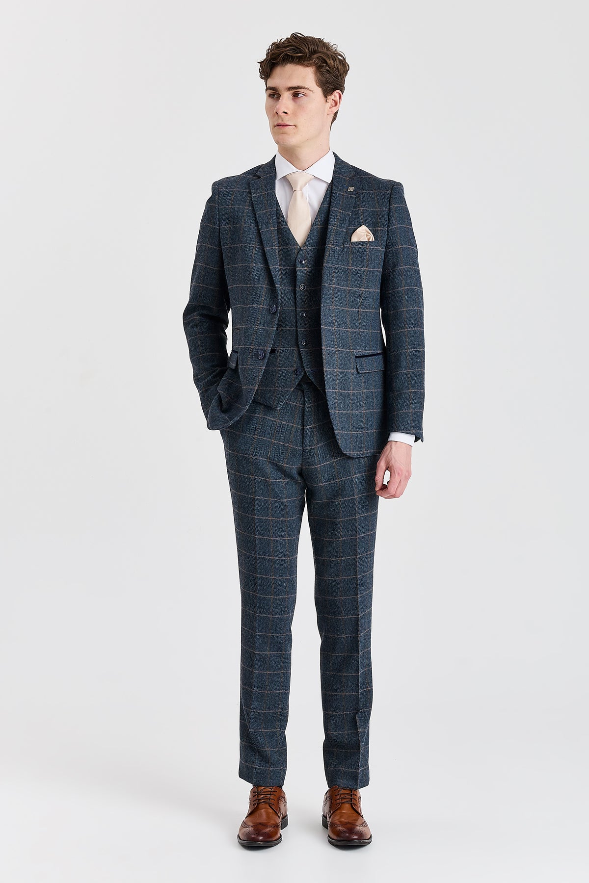 Harris Navy Father & Son Suit