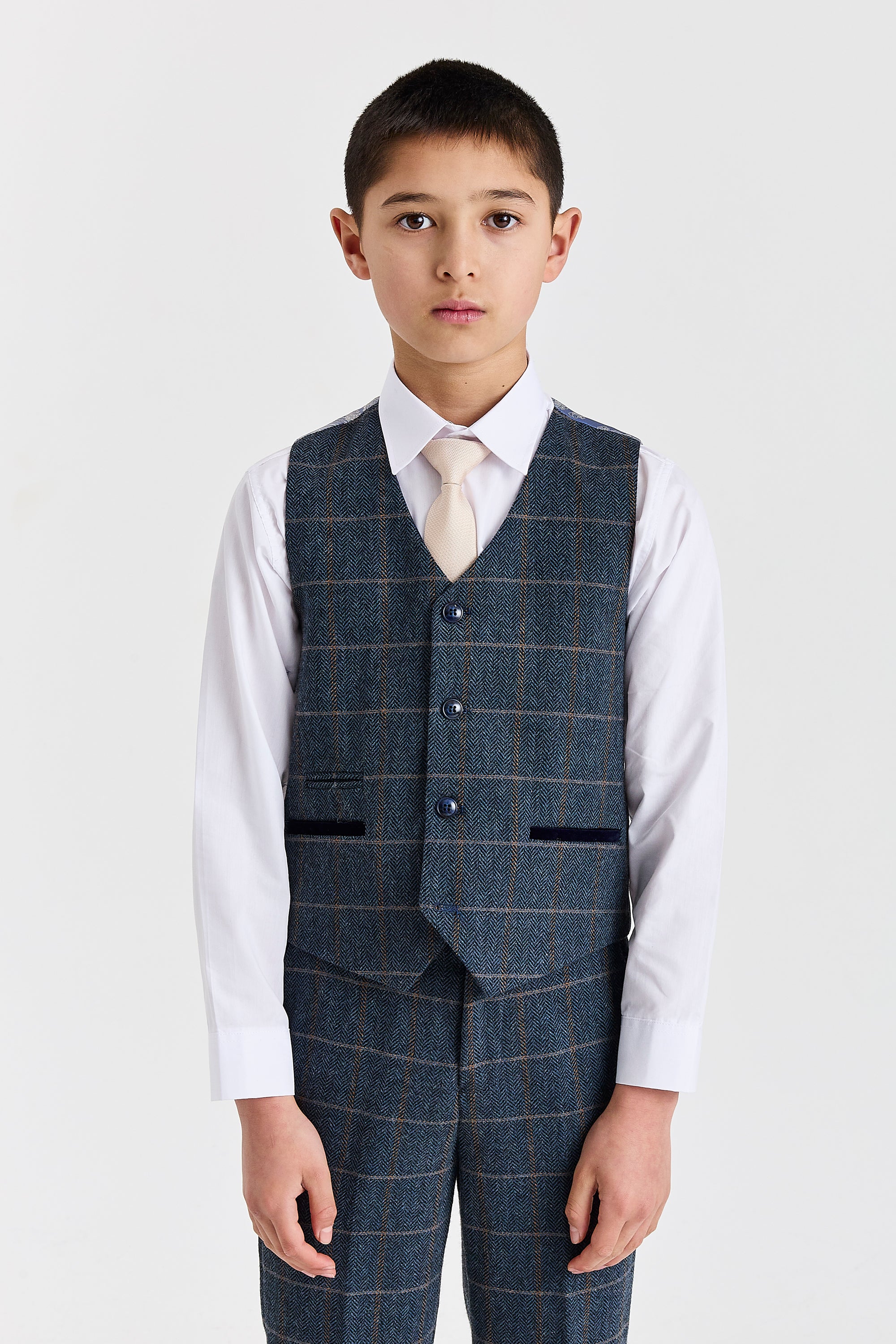 Device - Boy's Harris Navy Three Piece Suit