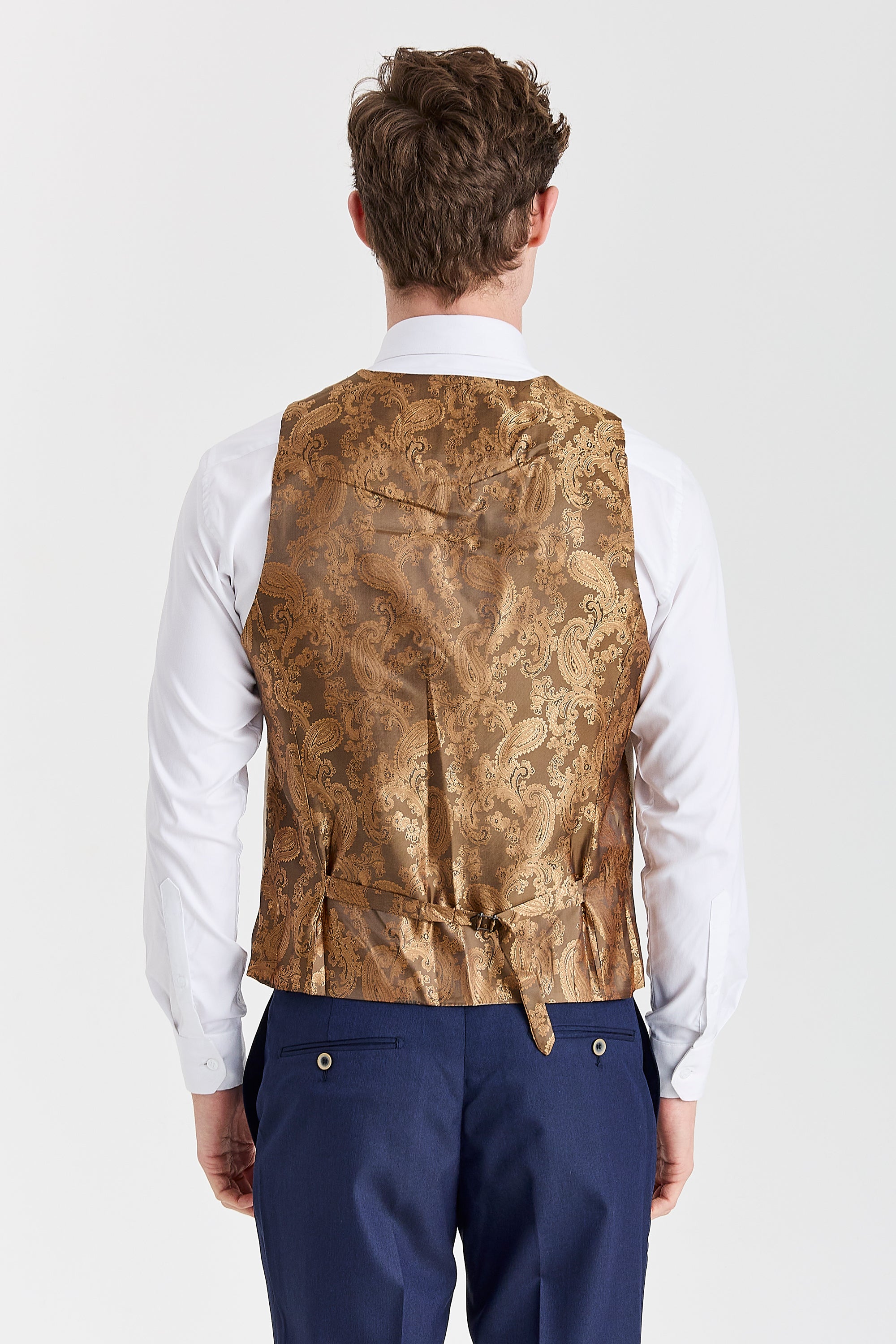 Belmont Navy Suit with Belmont Beige Waistcoat
