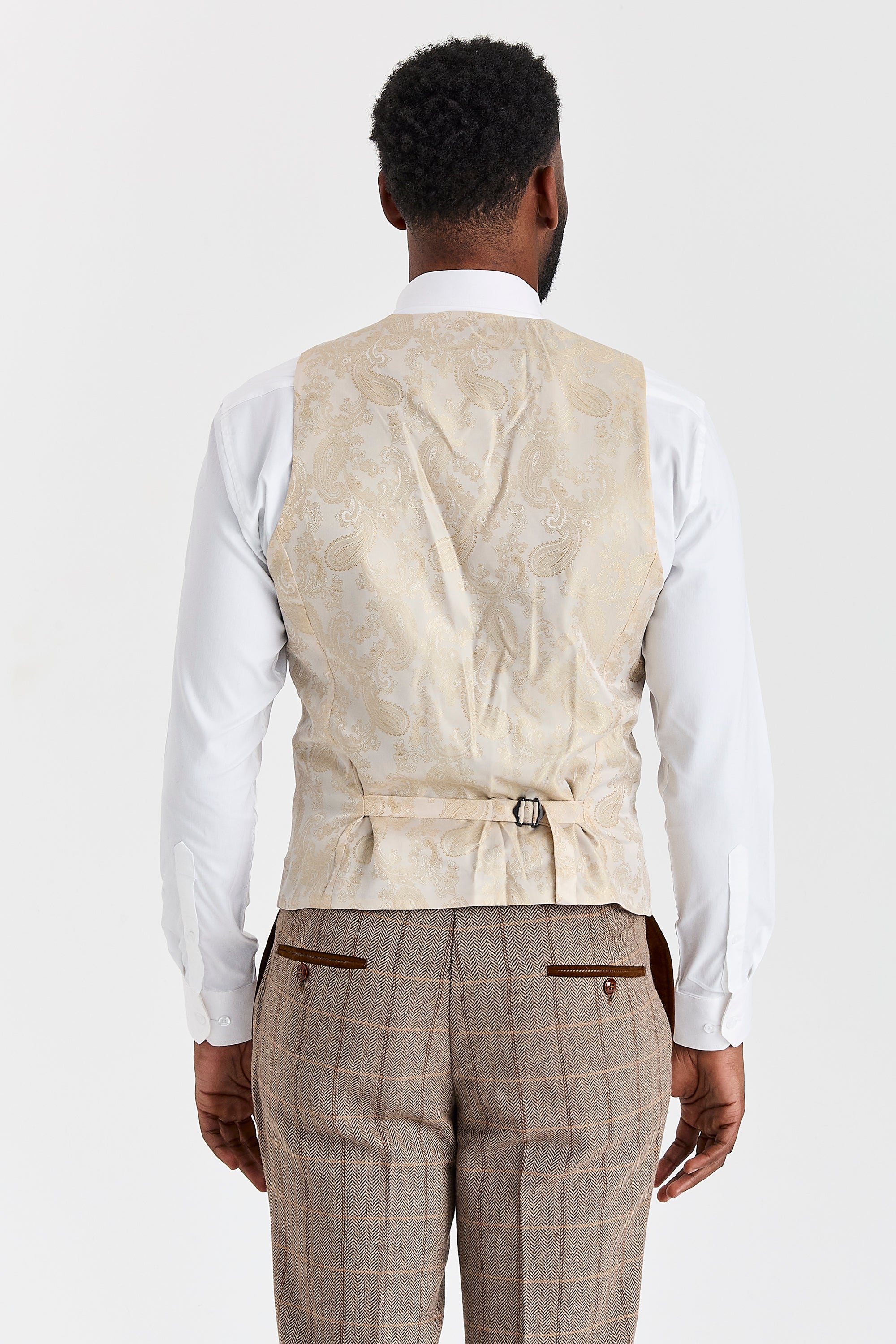 Harris Brown Tweed Suit with Mayfair Stone Waistcoat