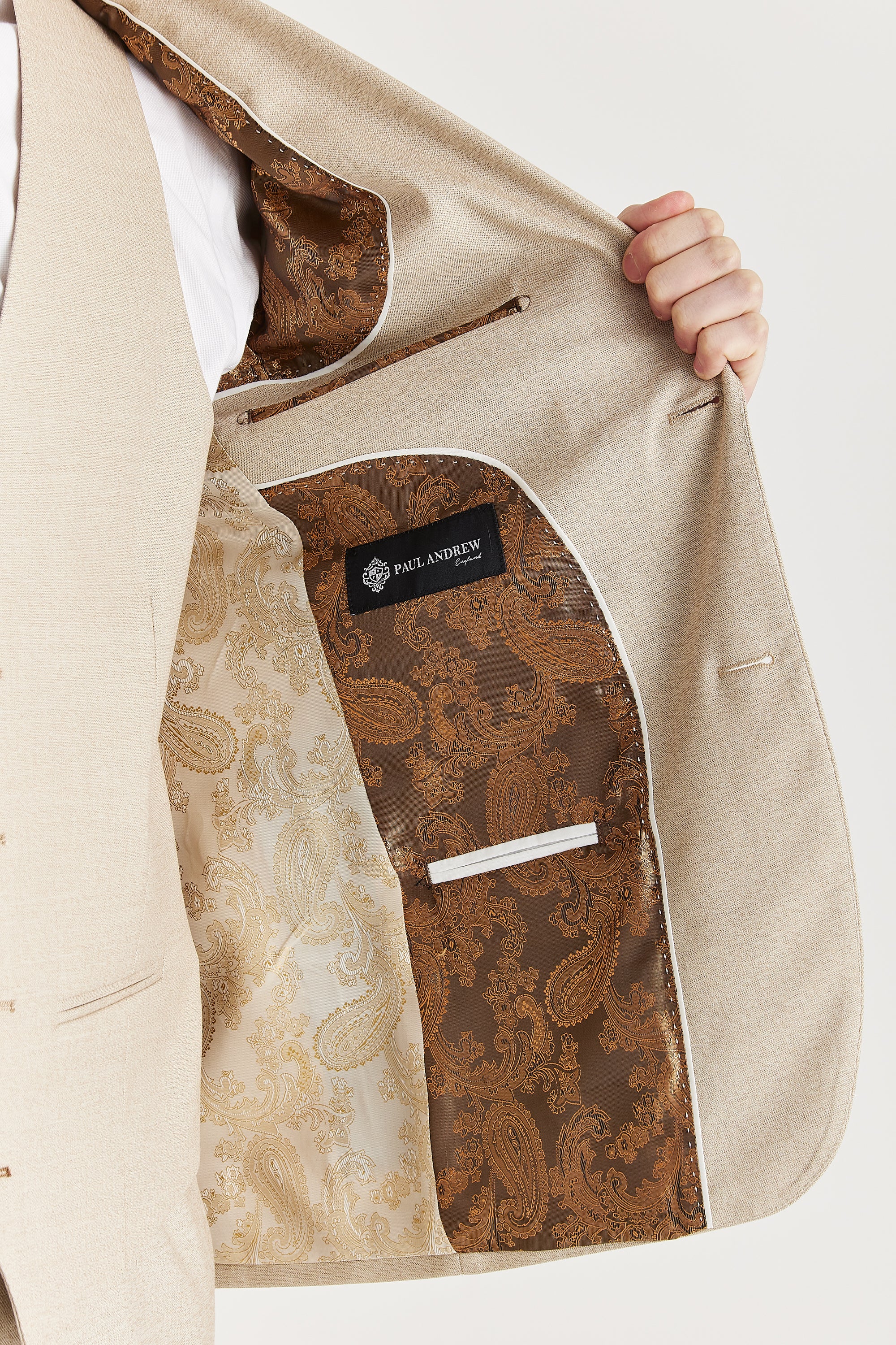 Belmont - Men's Beige Blazer