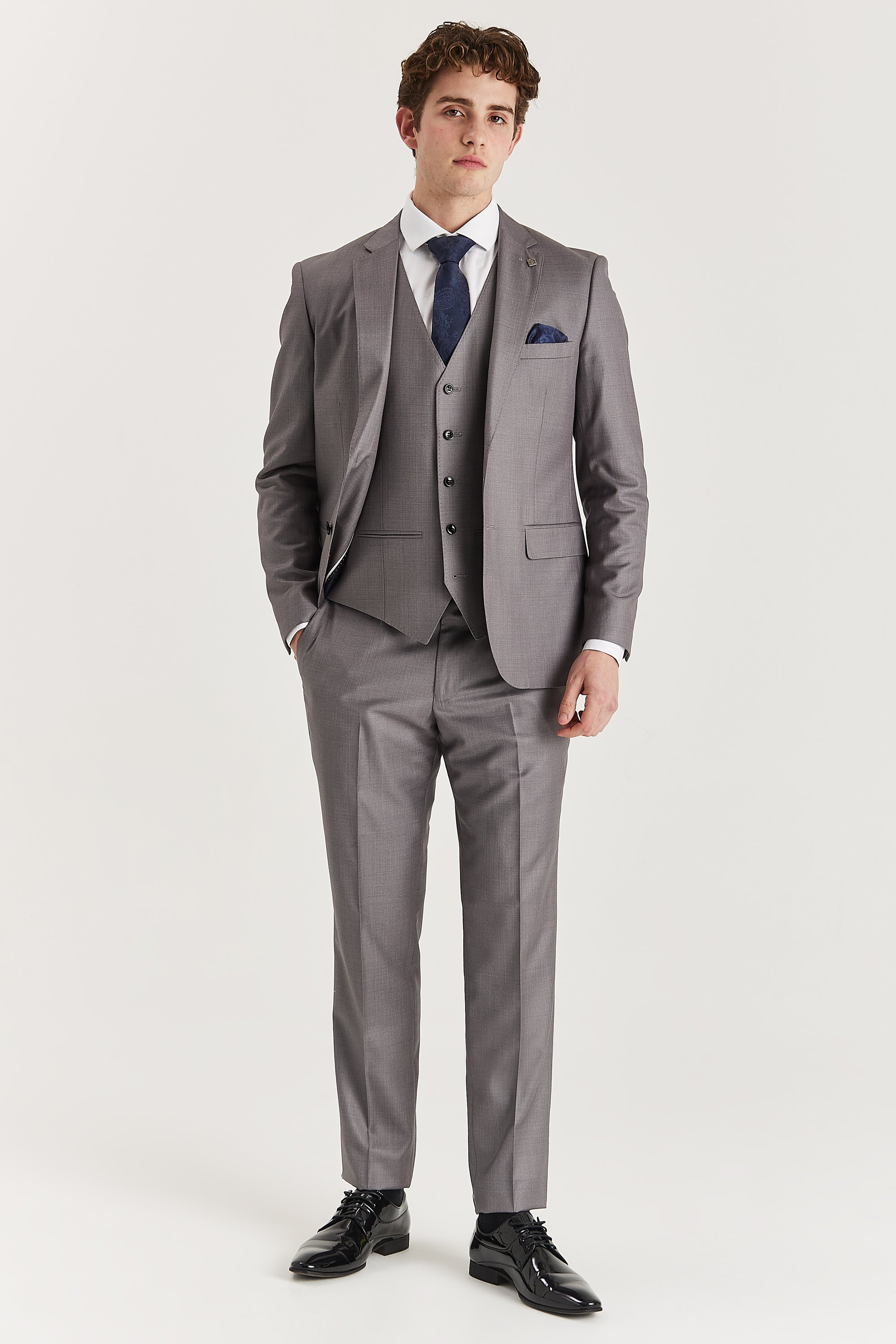 Edward Grey Men's Three Piece Suit