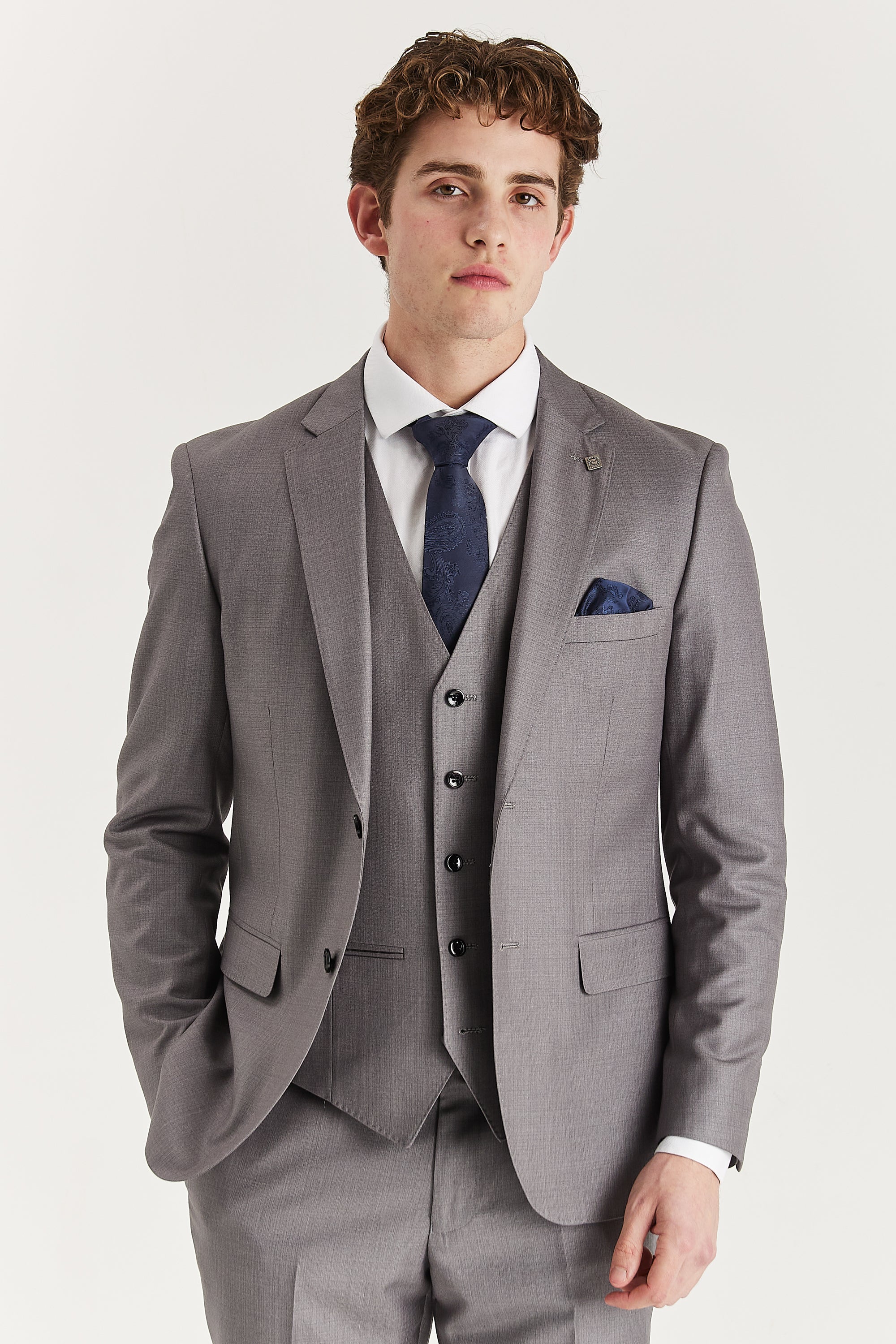 Edward Grey Men's Three Piece Suit