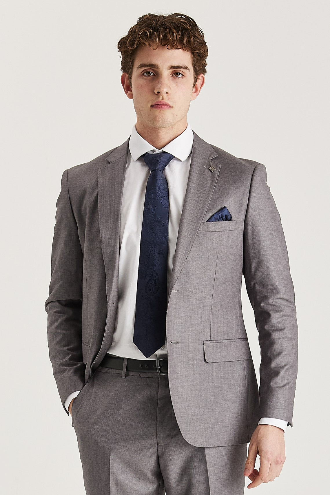 Edward - Men's Grey Blazer