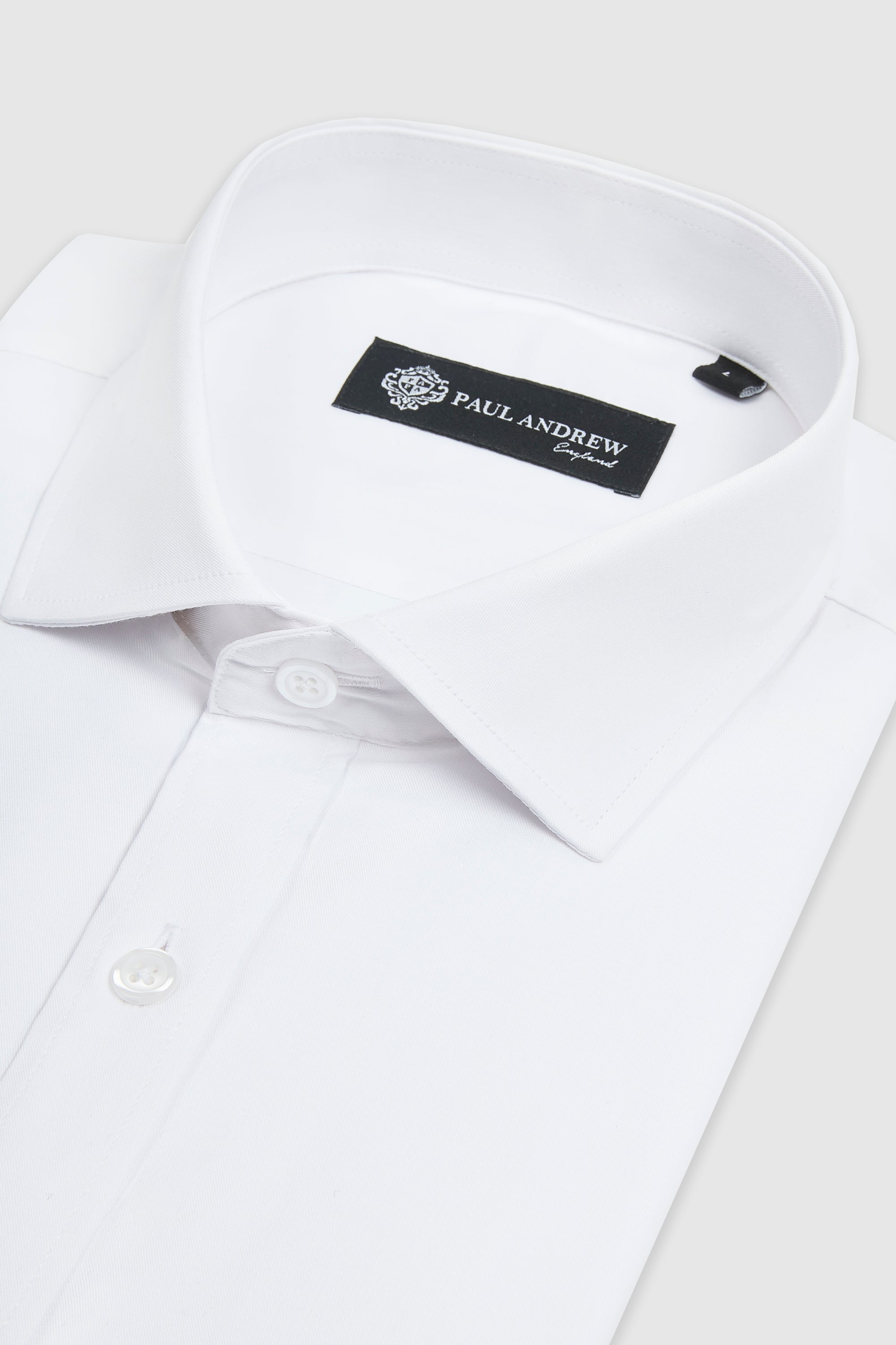 Oliver - White Cutaway Collar Shirt