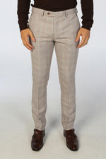 Men's Leo Beige Trousers