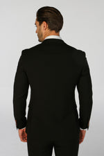 Mayfair - Men's Black Textured Blazer