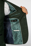 Leo Green Check Three Piece Suit