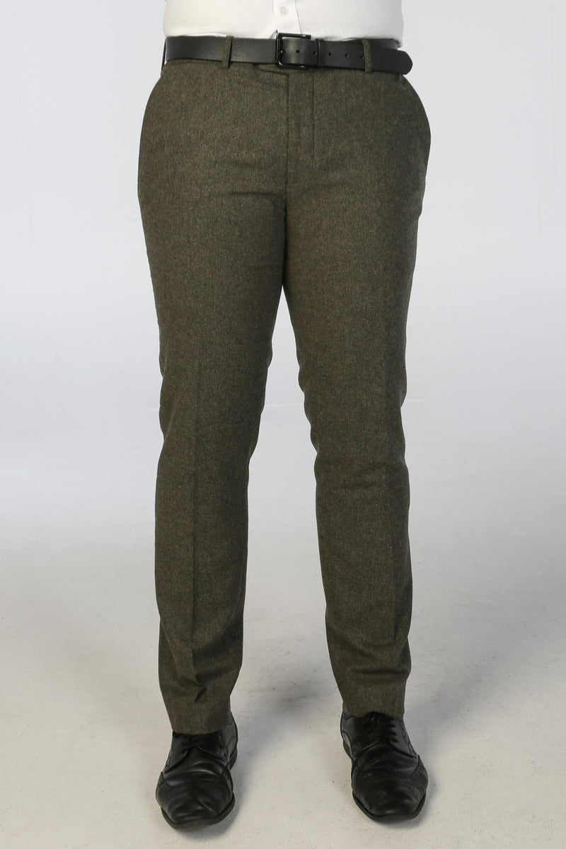 Men's Oscar Green Trousers