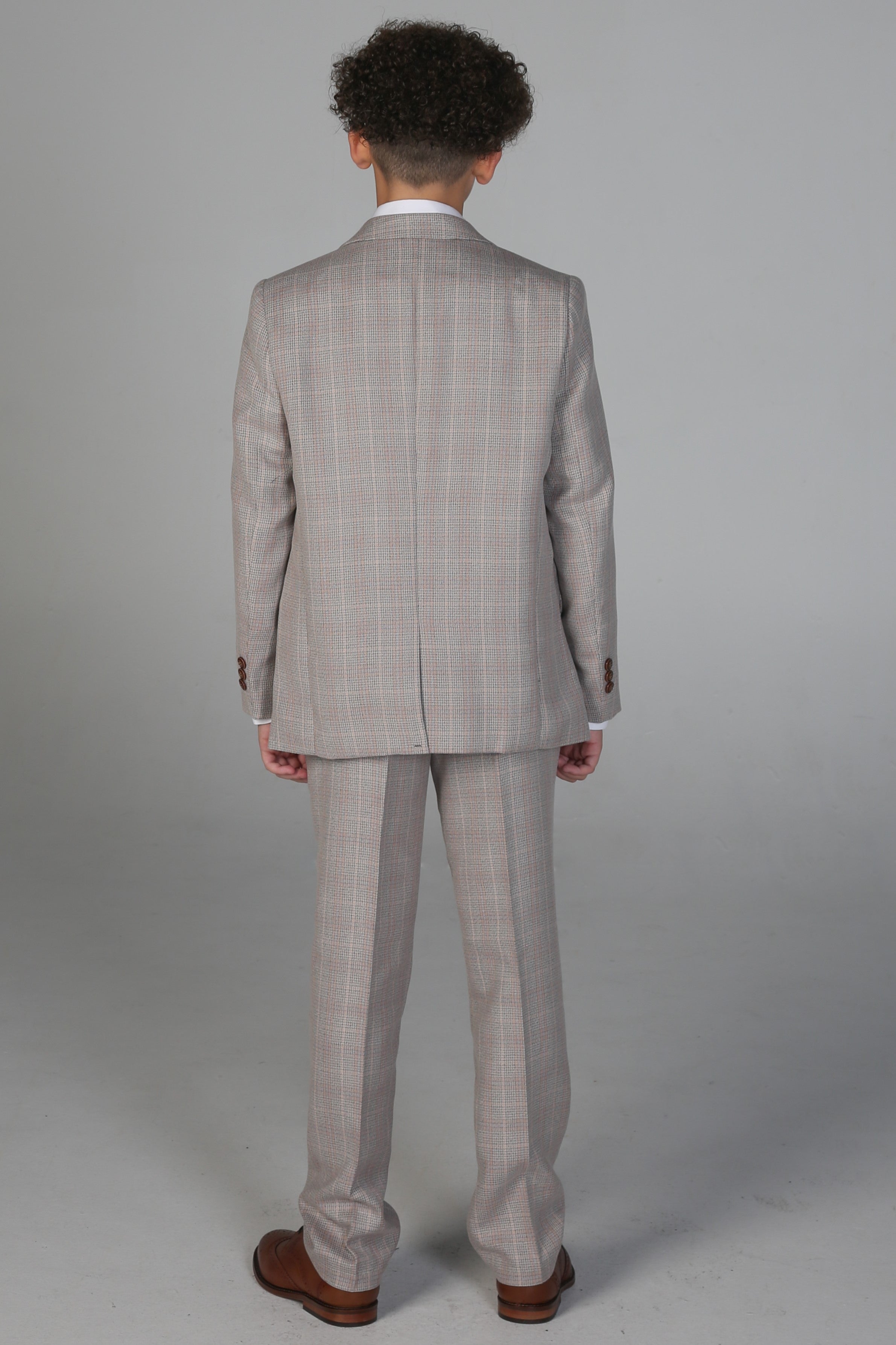 Device - Boy's Leo Beige Three Piece Suit