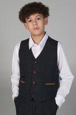 Device - Boy's Madrid Navy Three Piece Suit