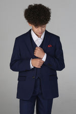 Device - Boy's Mark Blue Three Piece Suit