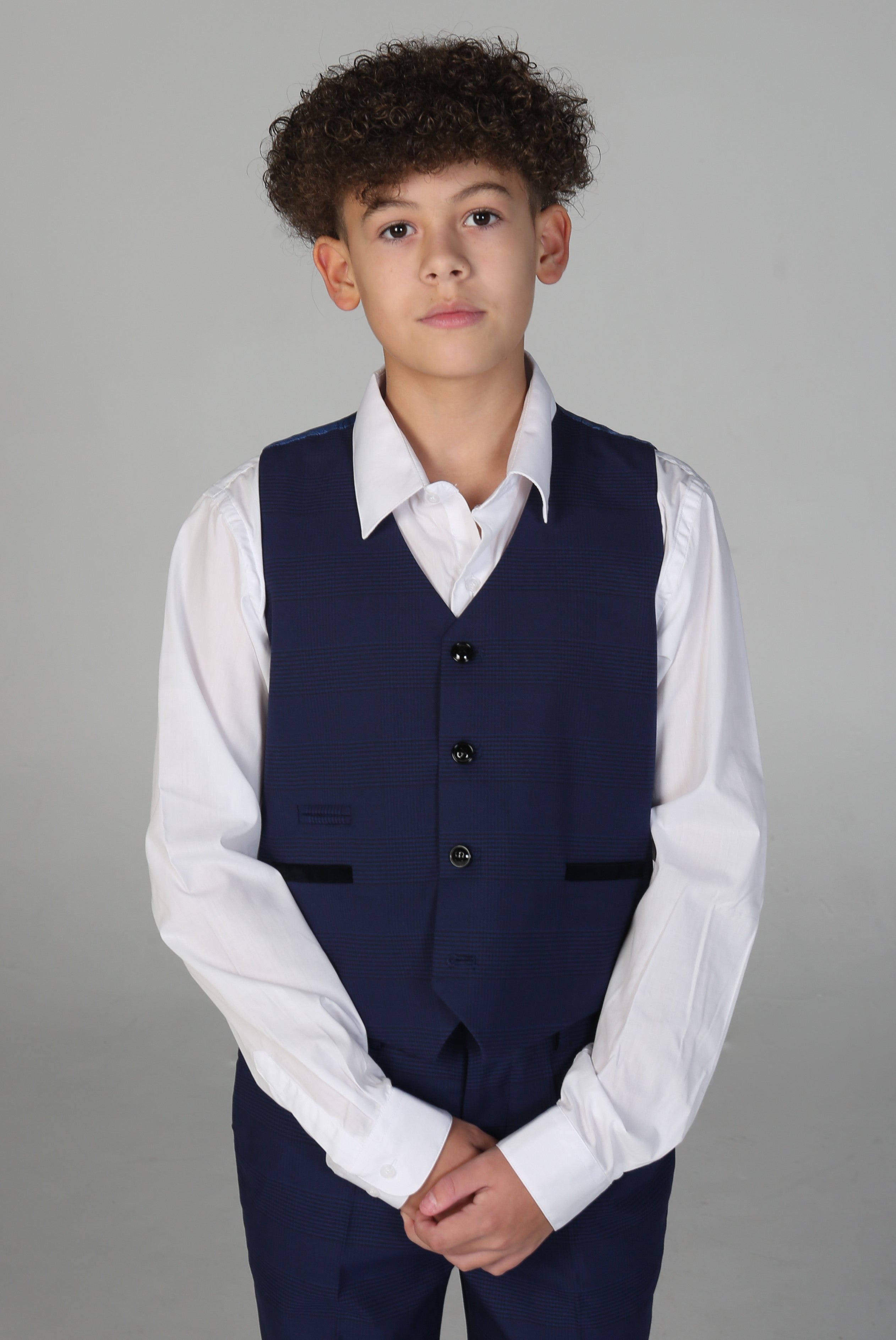 Device - Boy's Mark Blue Three Piece Suit