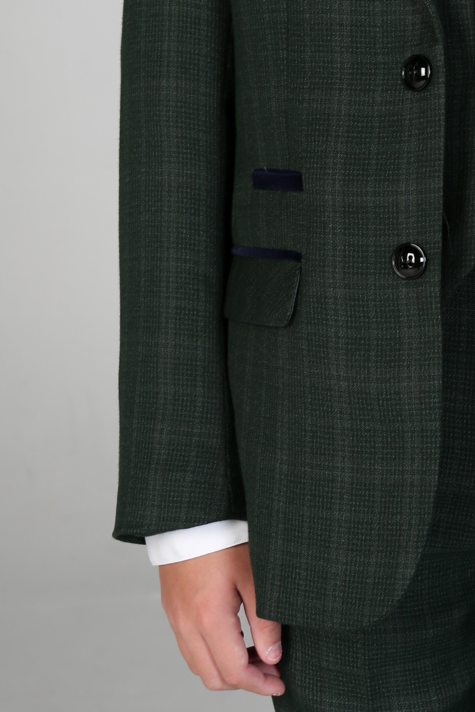 Device - Boy's Leo Green Three Piece Suit