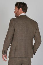 Ralph Brown Tweed Three Piece Suit