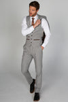 Ralph Cream Tweed Three Piece Suit