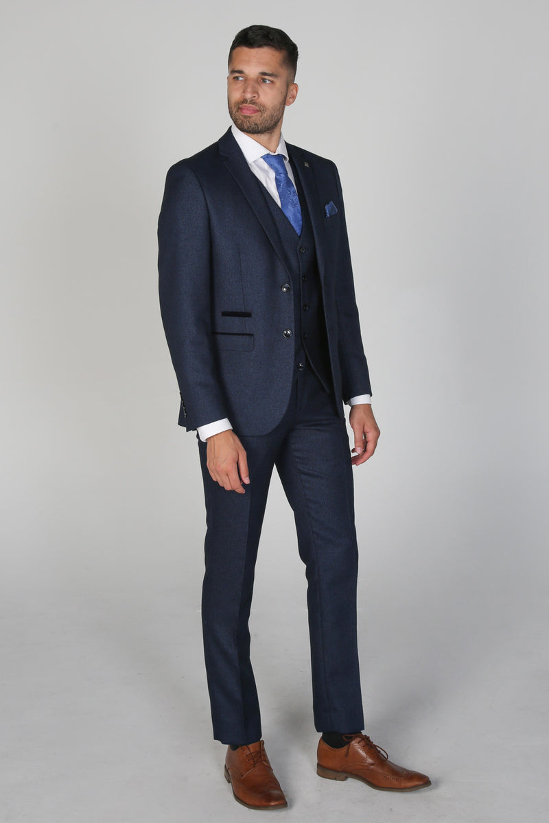 Arthur Navy Men's Three Piece Suit