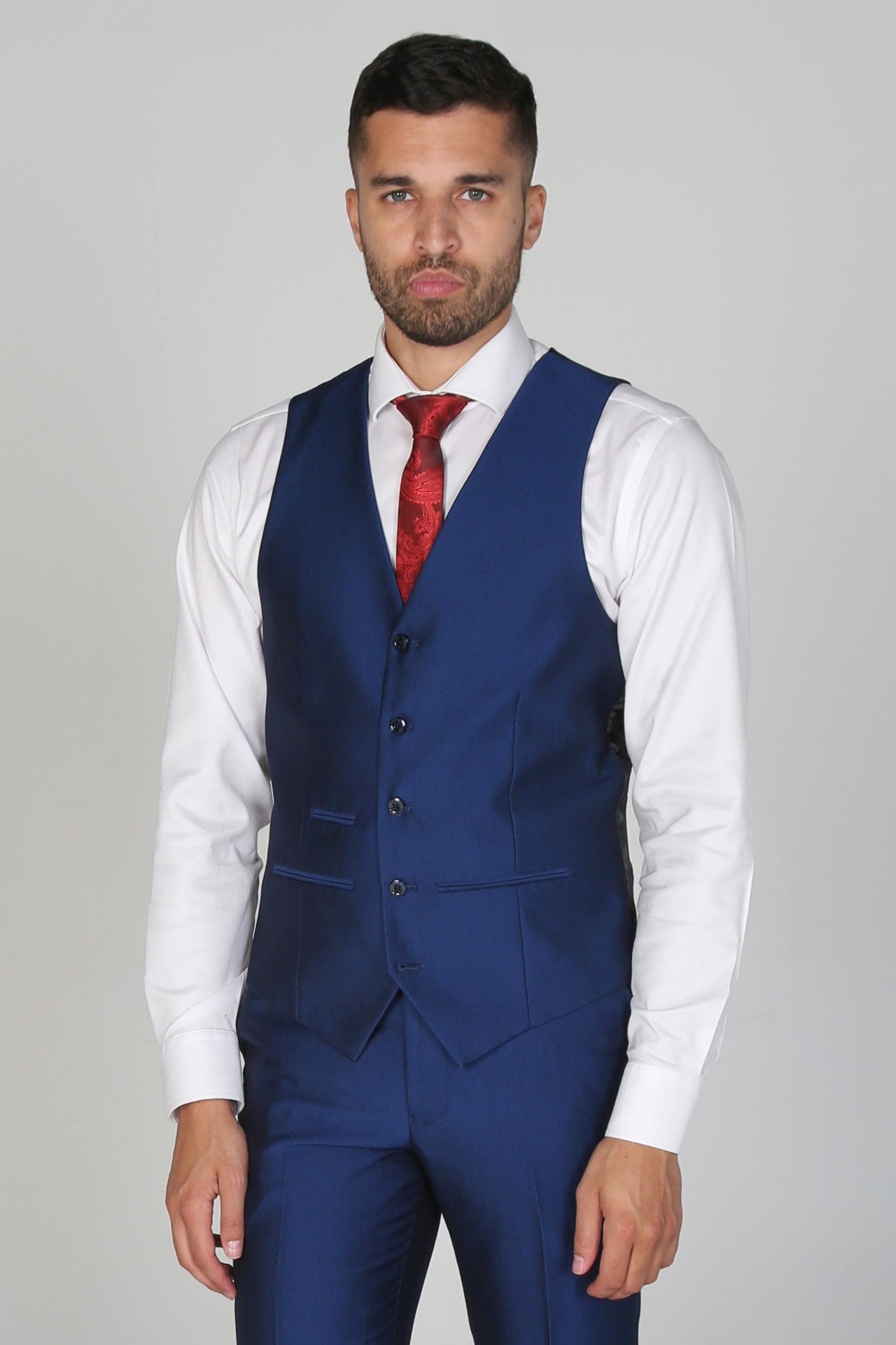 Kingsley Blue Three Piece Suit