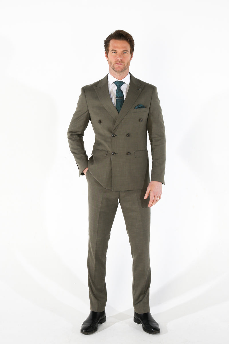 Kurt Sage Double-Breasted Men's Suit