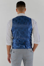 Men's Mark Sky Blue Waistcoat