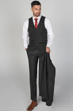 Harvey Grey Men's Three Piece Suit