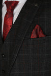 Harvey Grey Men's Three Piece Suit