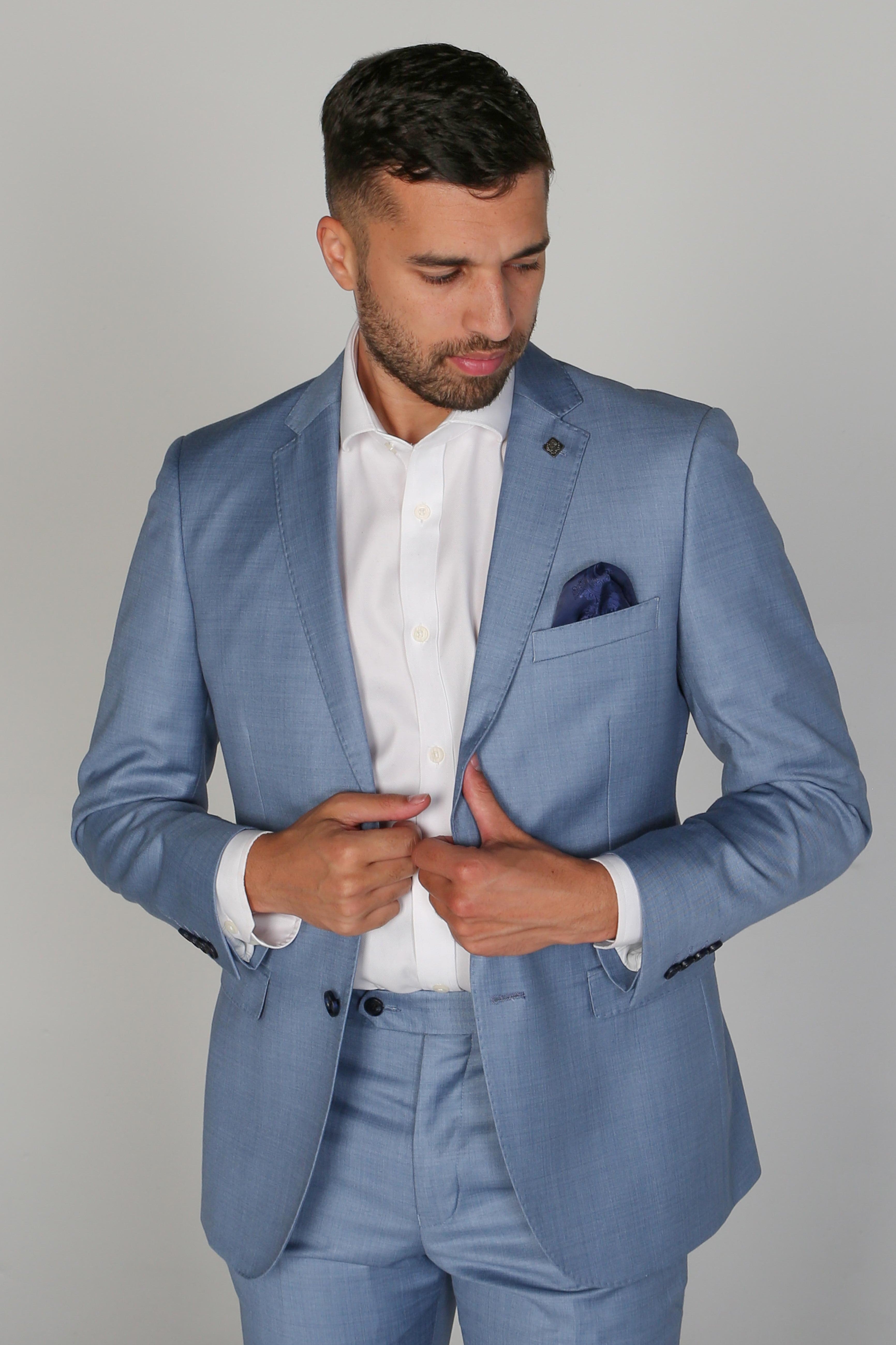 Charles - Men's Blue Blazer